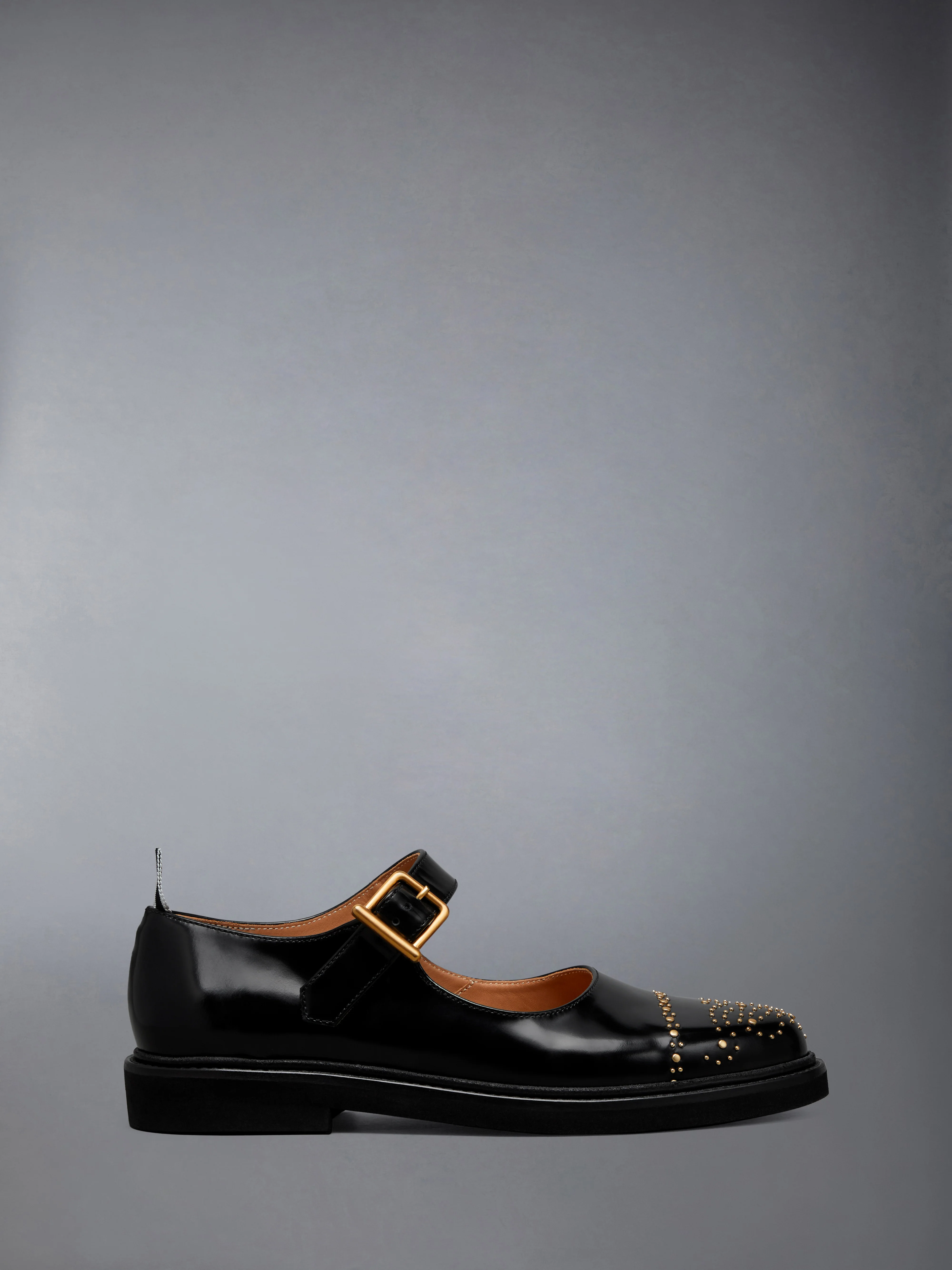 SOFT SPAZZOLATO LEATHER STUD THOM JOHN