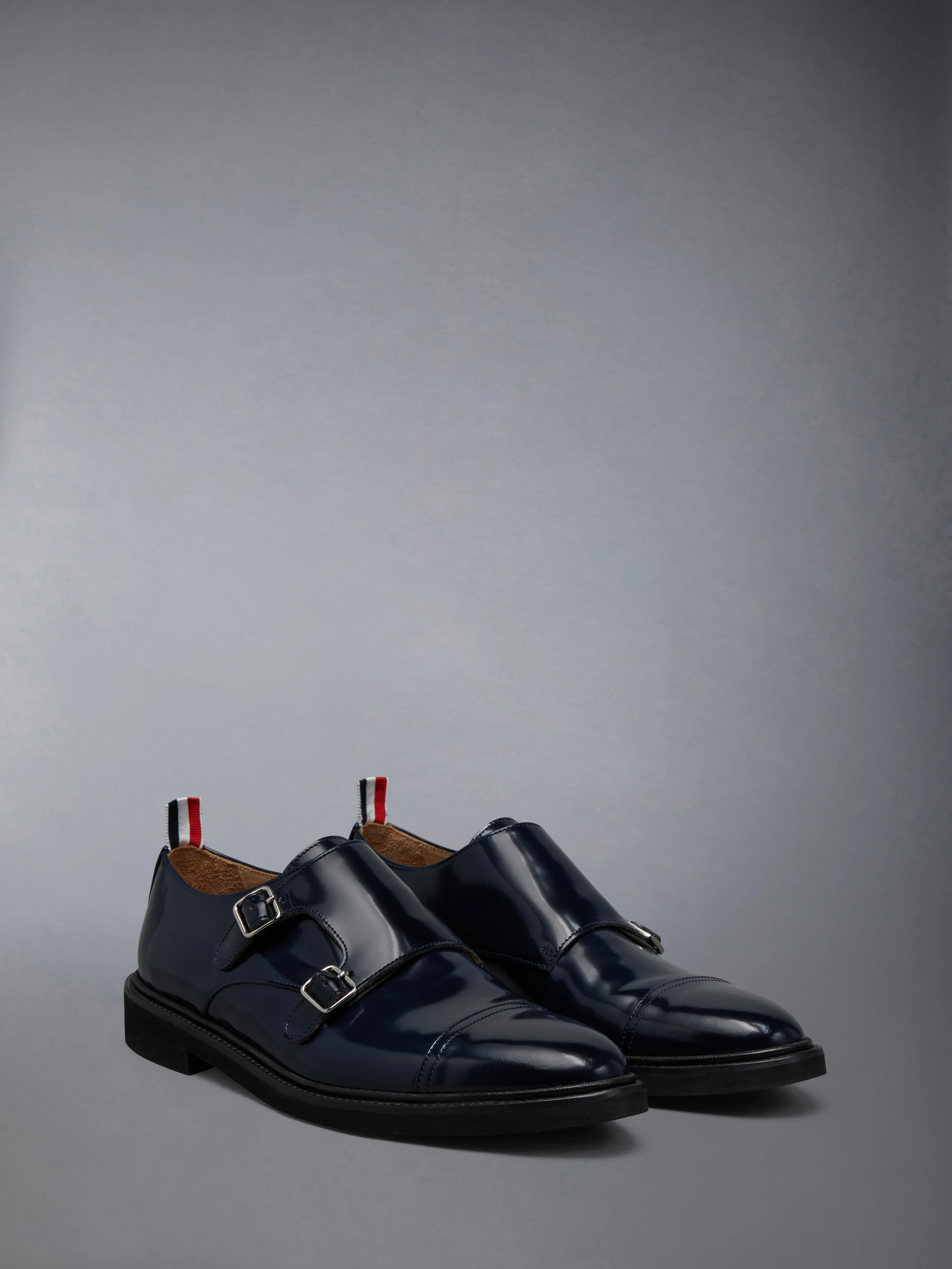 SOFT SPAZZOLATO OXFORD DOUBLE MONKSTRAP SHOE