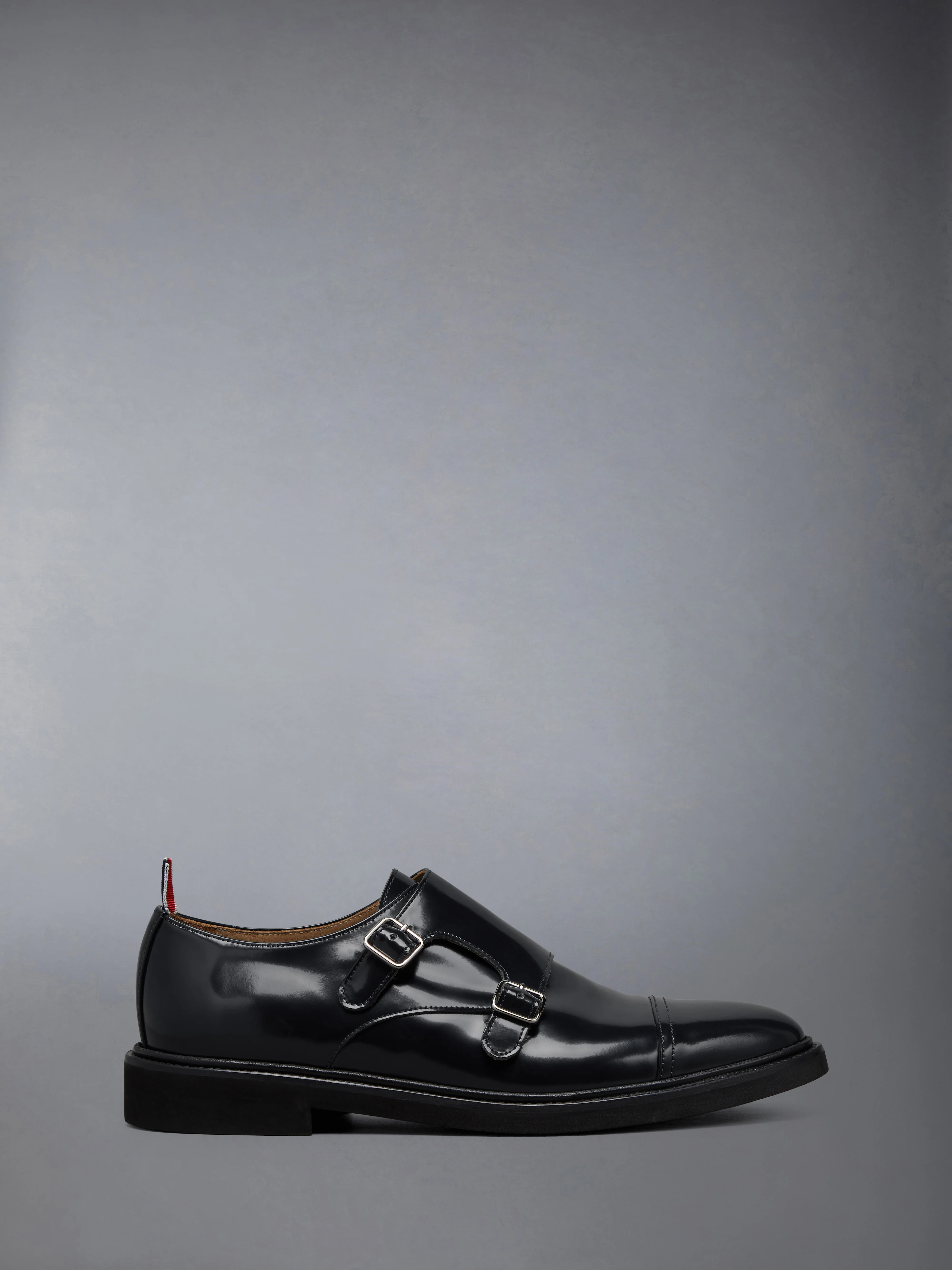 SOFT SPAZZOLATO OXFORD DOUBLE MONKSTRAP SHOE
