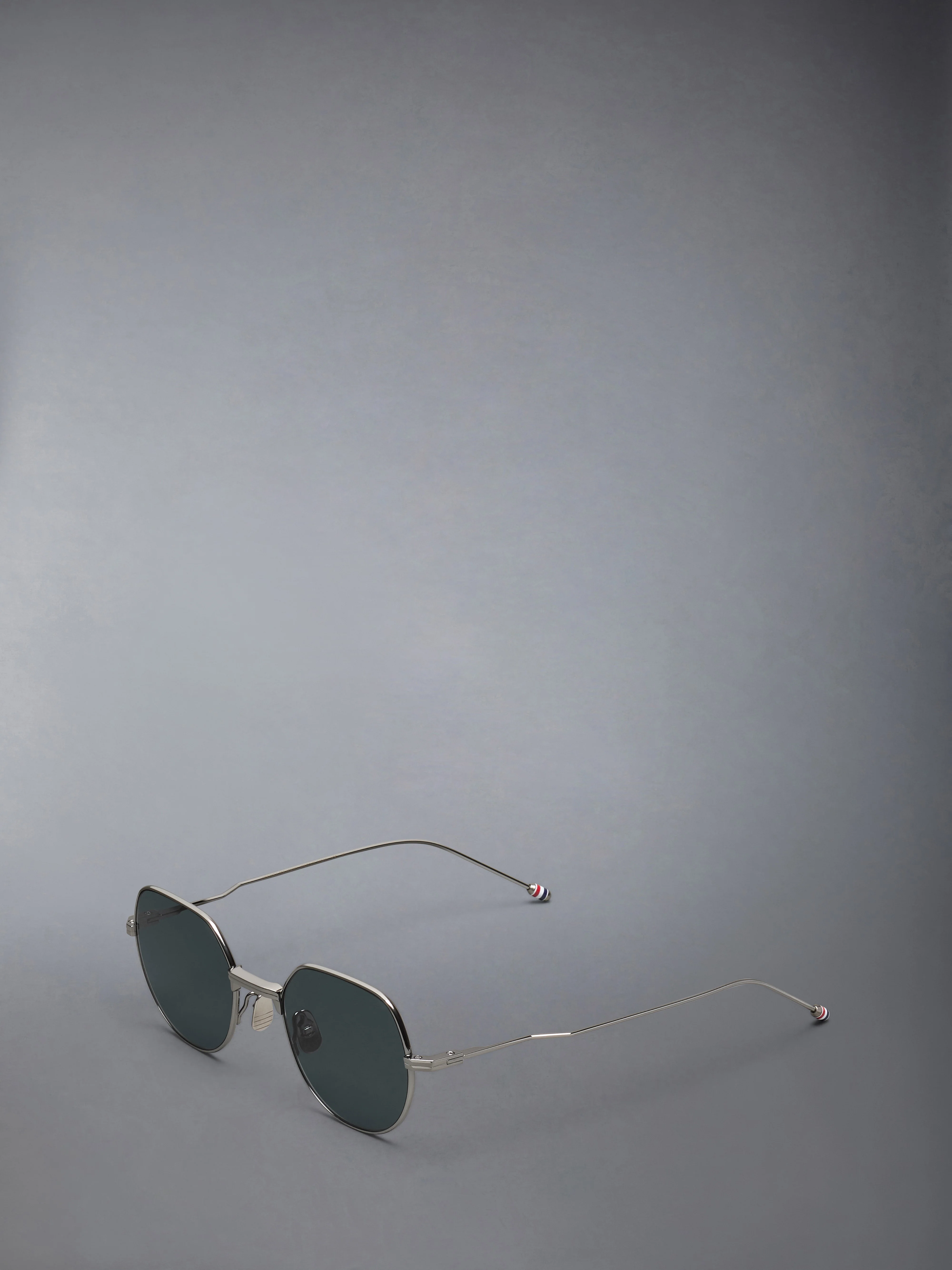 TITANIUM ROUND SUNGLASSES