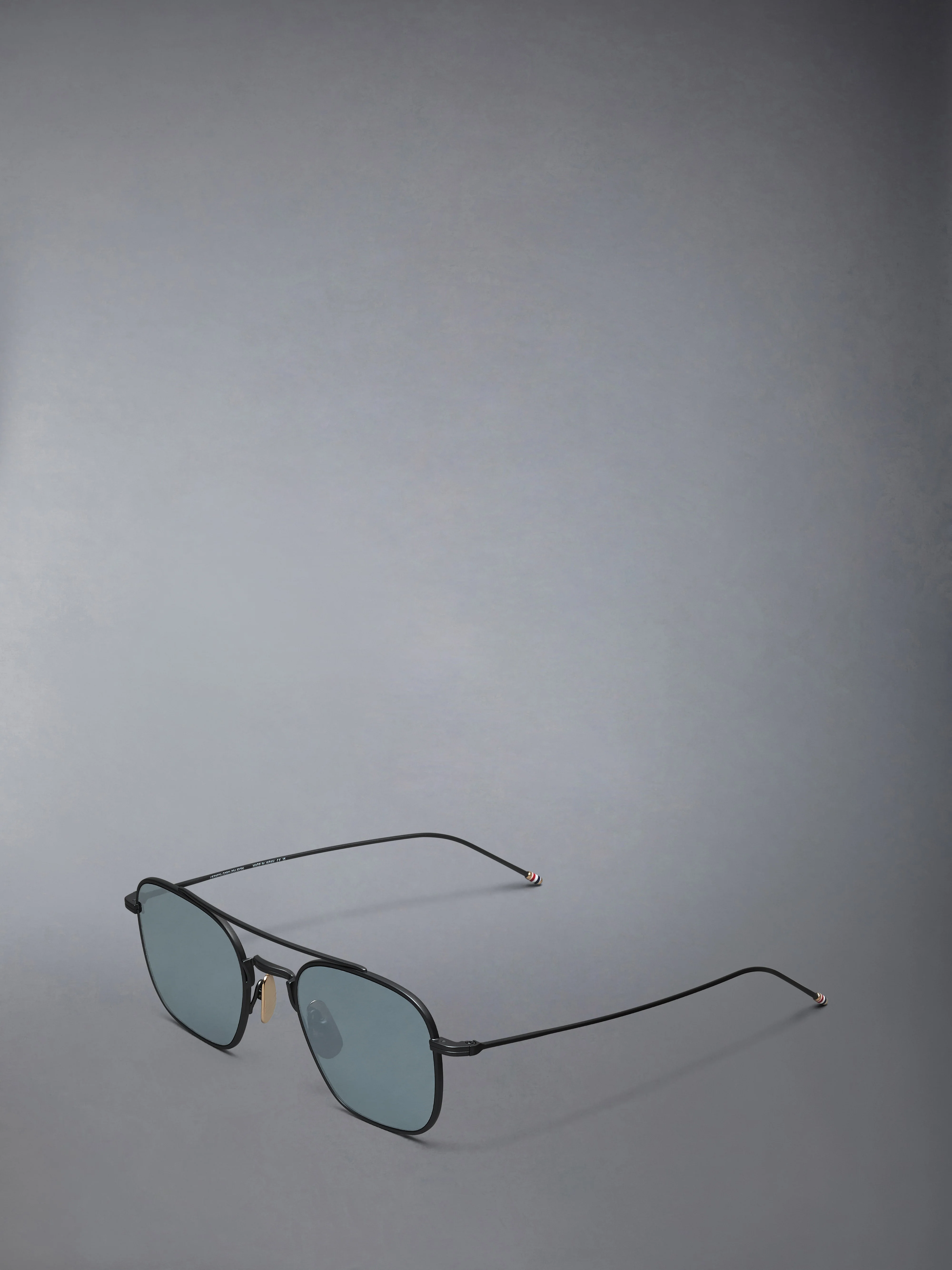 TITANIUM SQUARED AVIATOR SUNGLASSES
