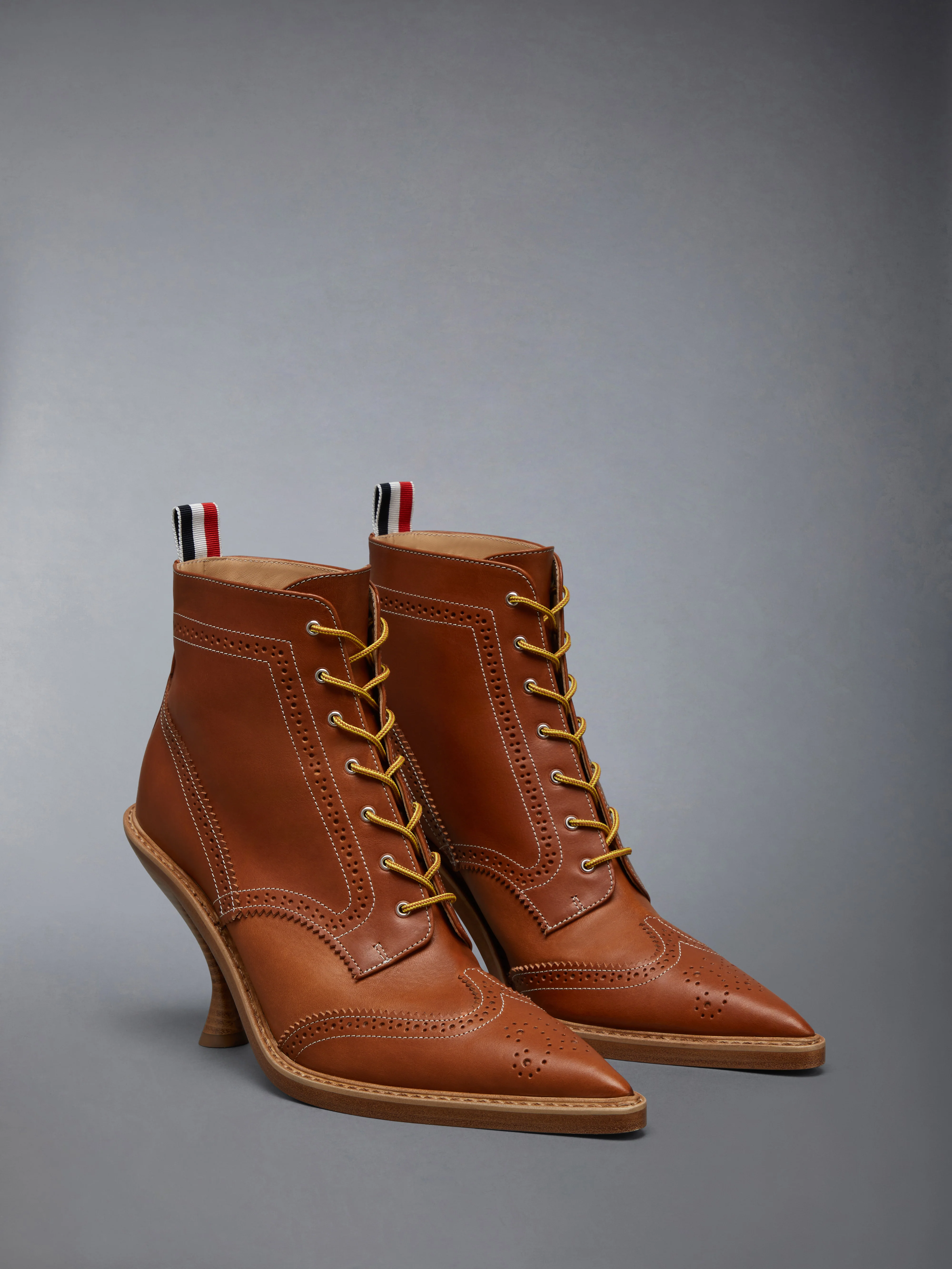 VACCHETTA WINGTIP BOOT 90MM