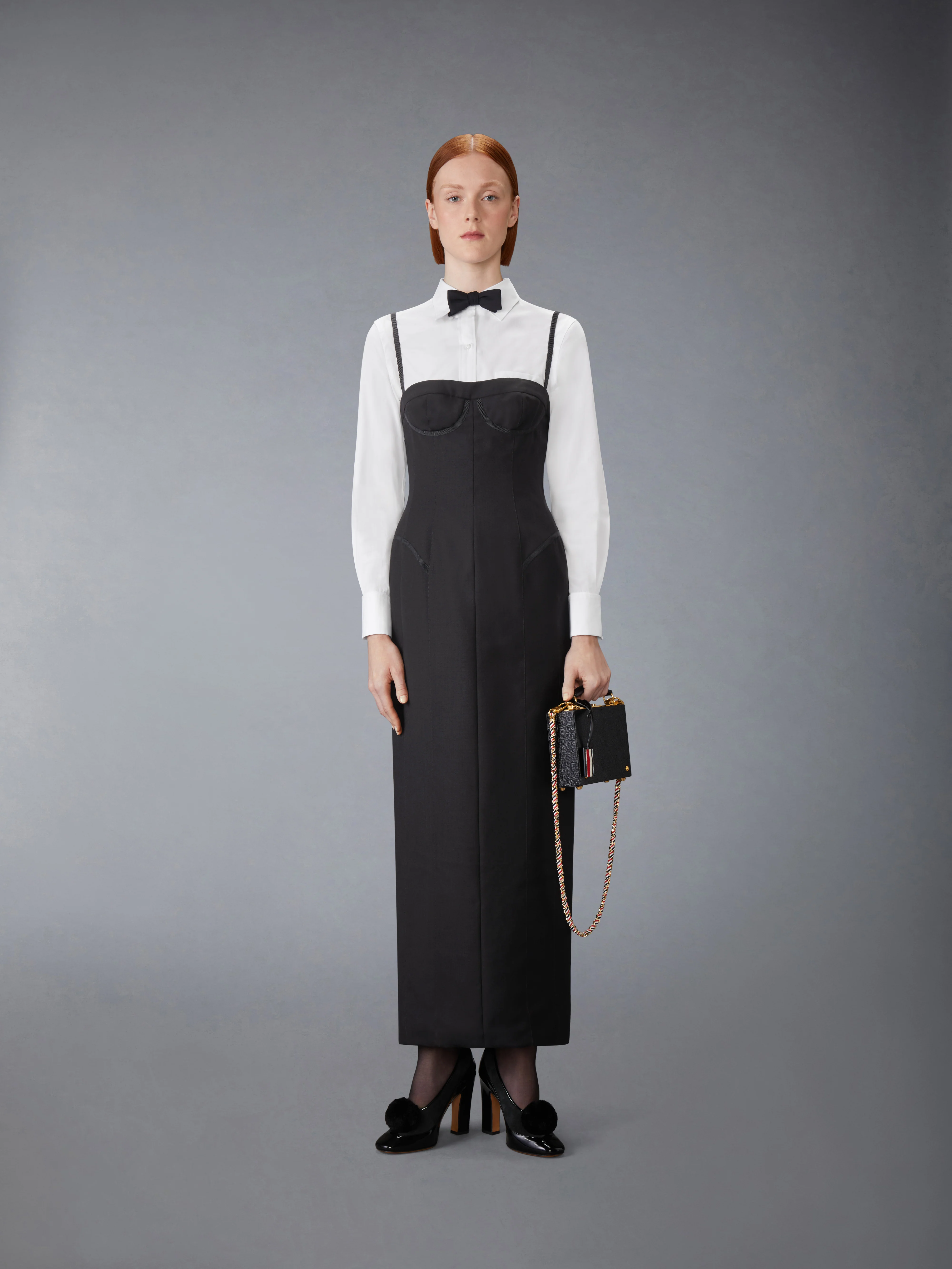 2284-2-ply-fresco-tipping-corset-pencil-dress-5.webp 2-PLY FRESCO TIPPING CORSET PENCIL DRESS