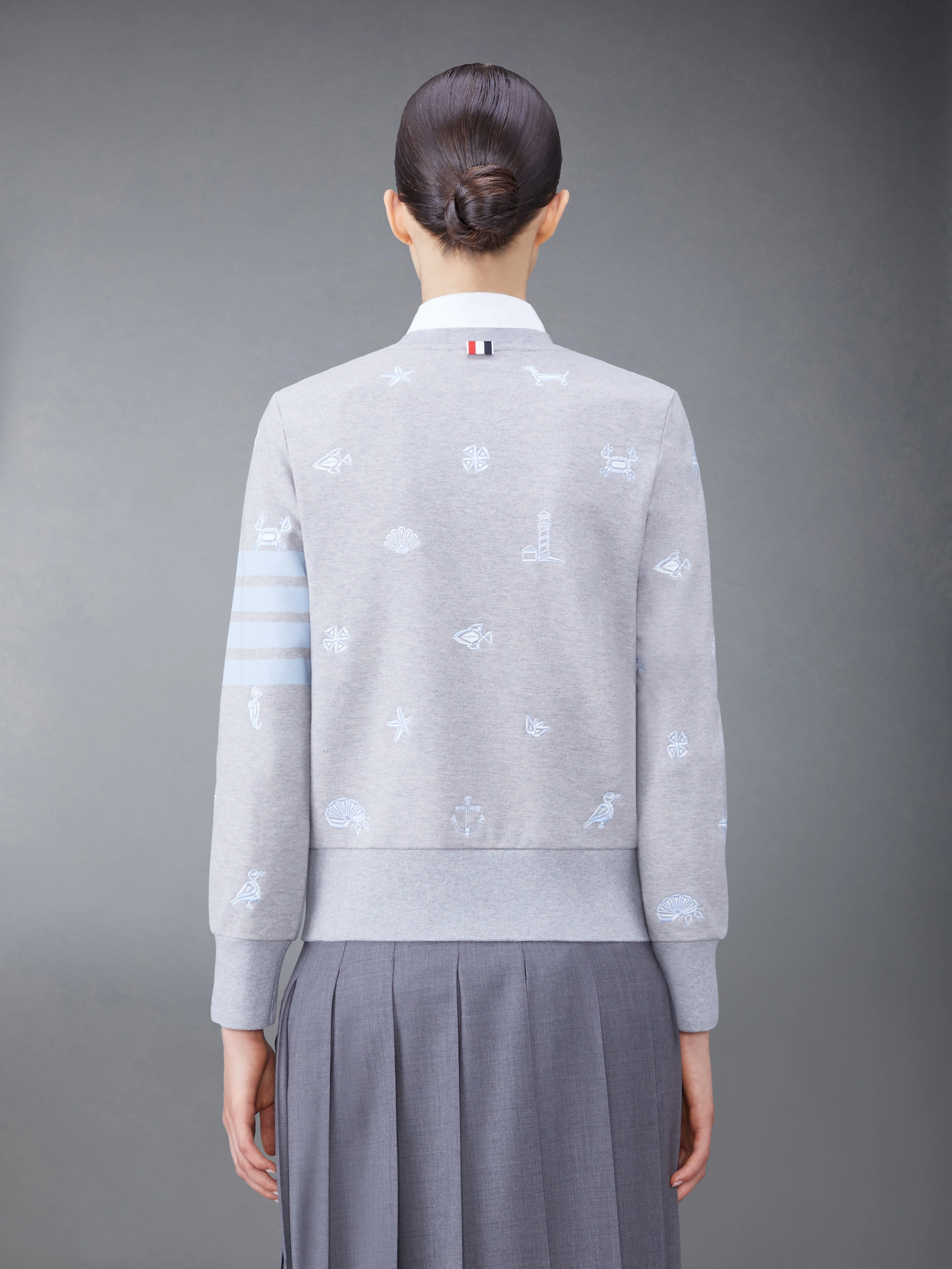 4-BAR NAUTICAL CREWNECK SWEATSHIRT