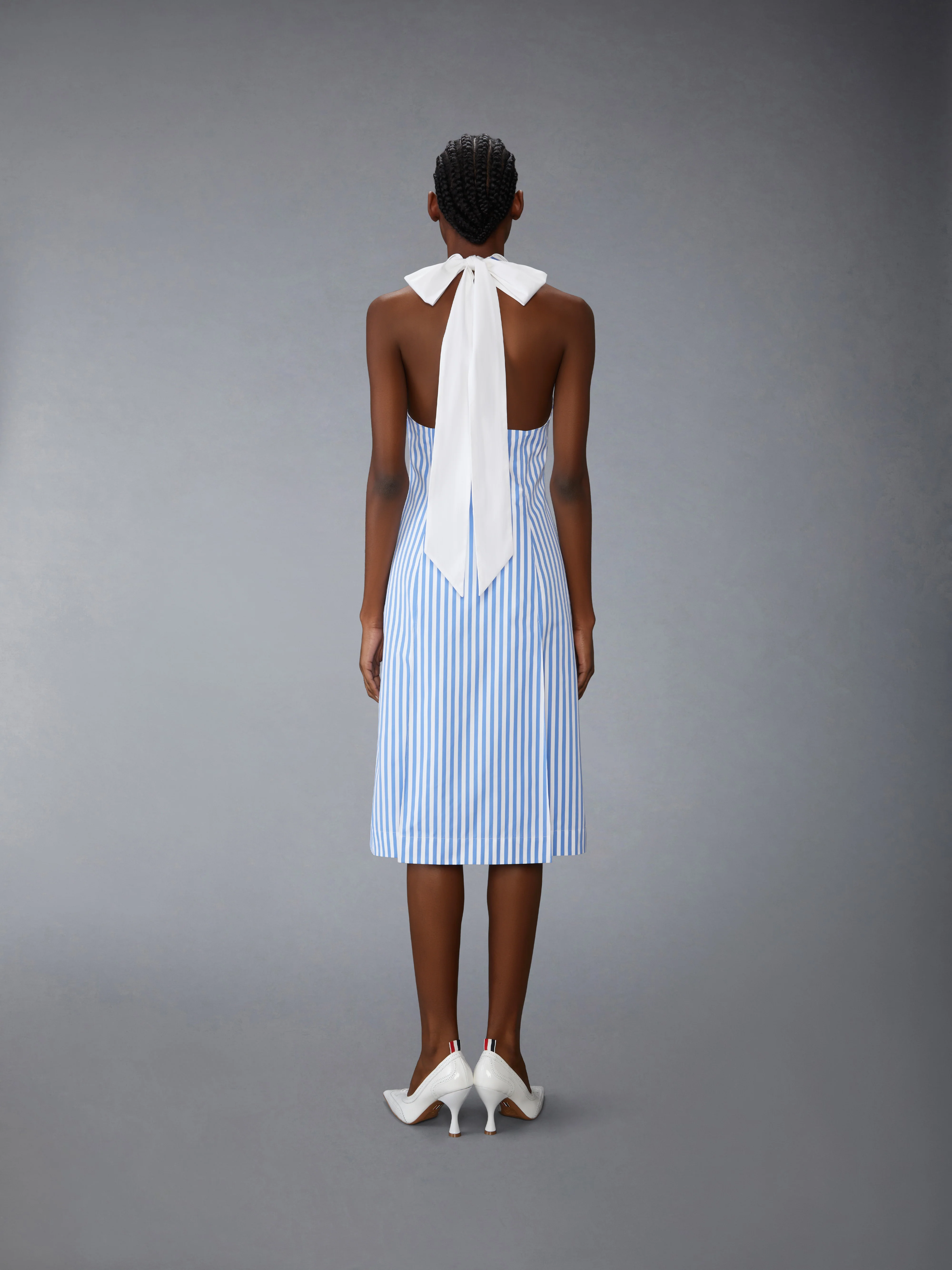 2500-awning-striped-poplin-polo-halter-dress-3.webp AWNING STRIPED POPLIN POLO HALTER DRESS