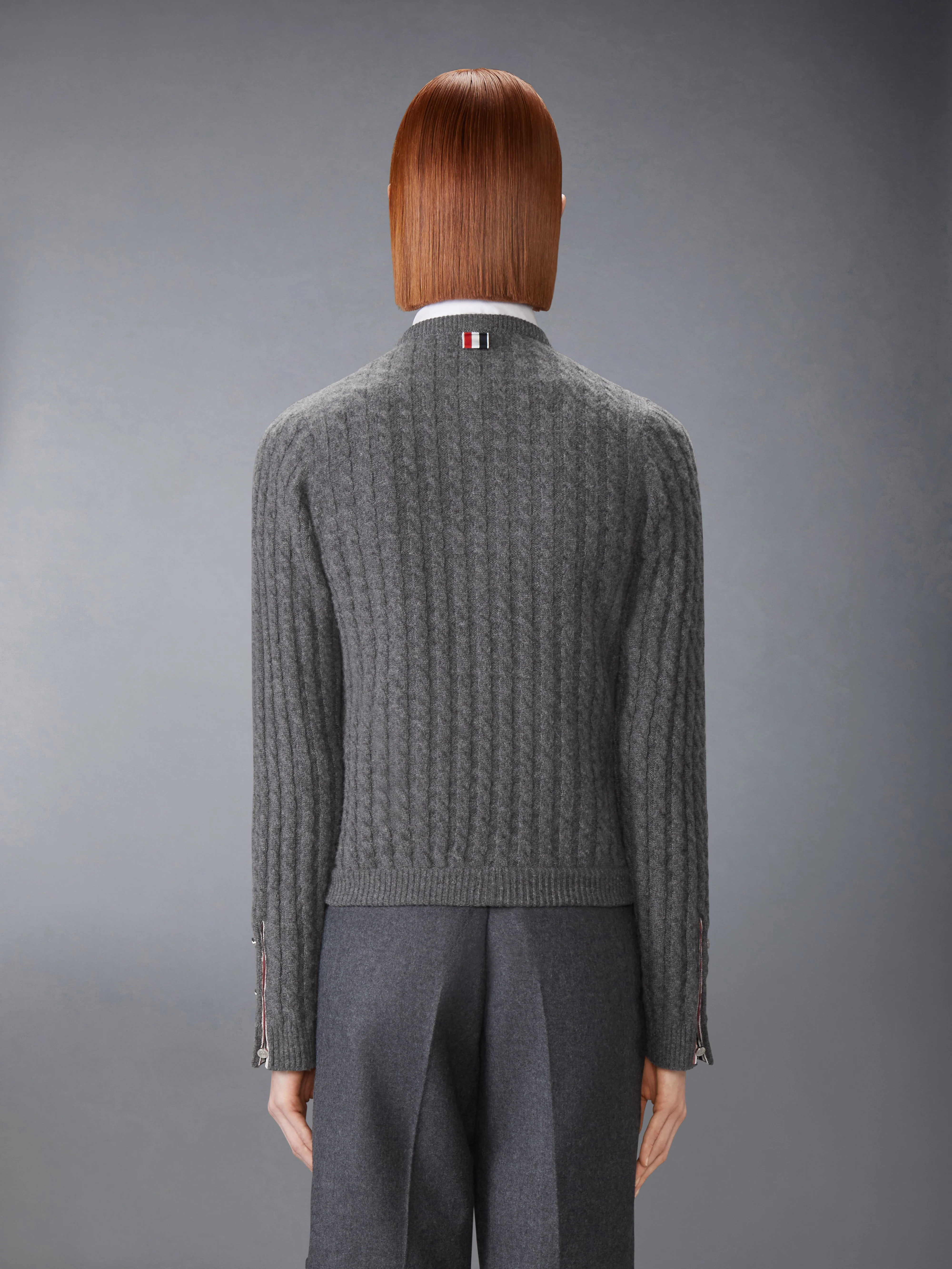 BABY CABLE STITCH CASHMERE CARDIGAN