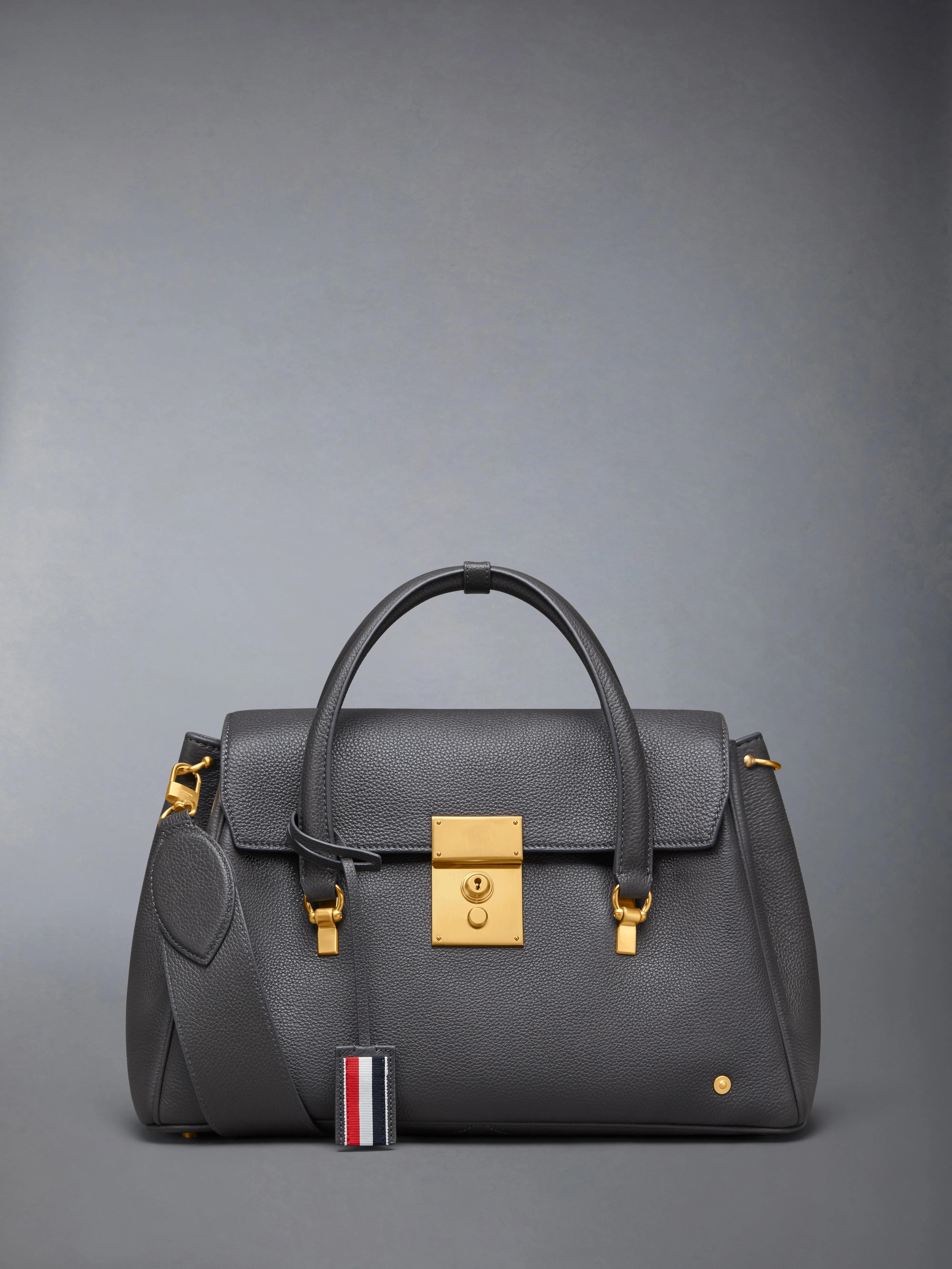 BOLTON BAG IN SOFT PEBBLE GRAIN LEATHER