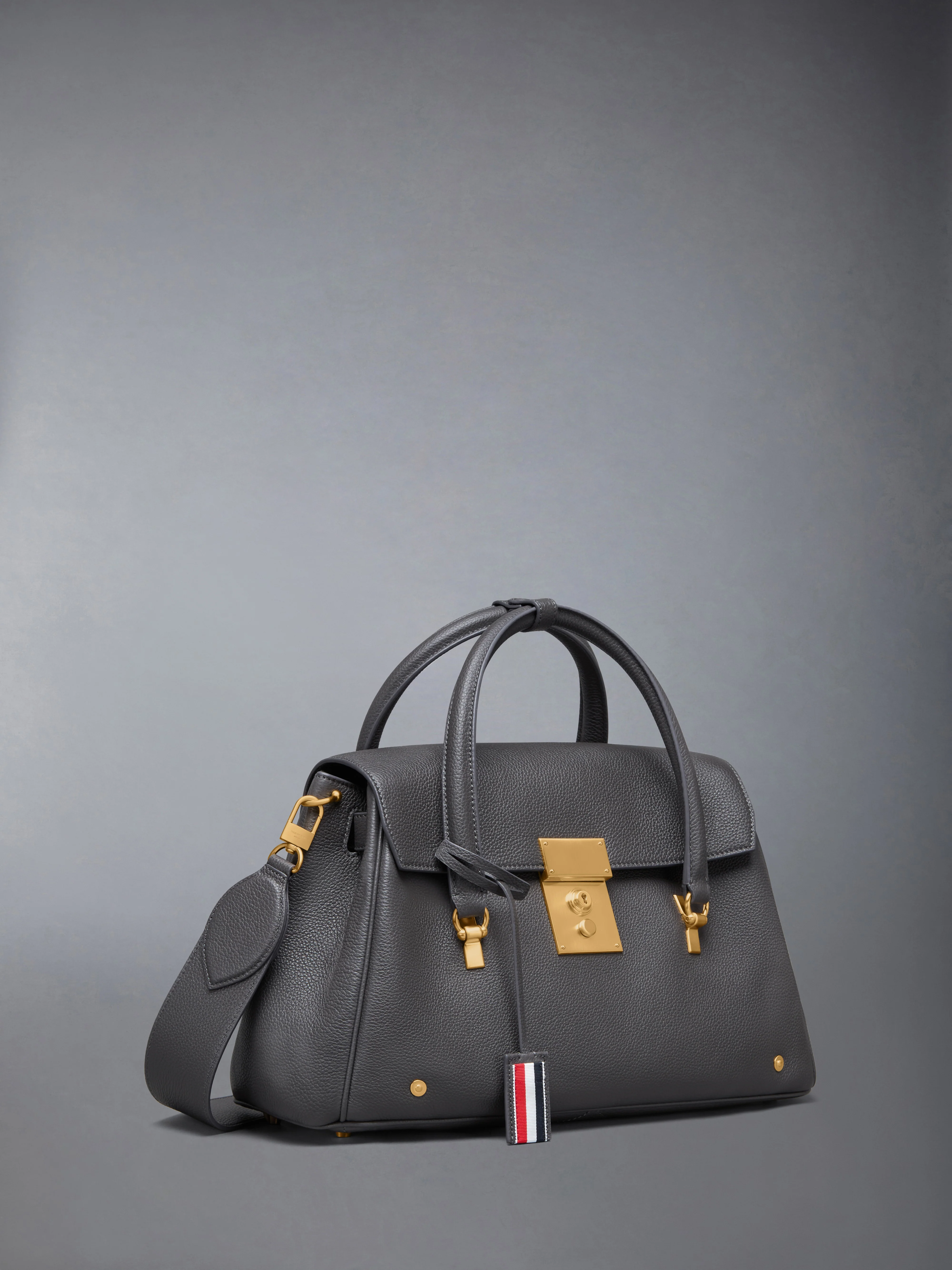 BOLTON BAG IN SOFT PEBBLE GRAIN LEATHER