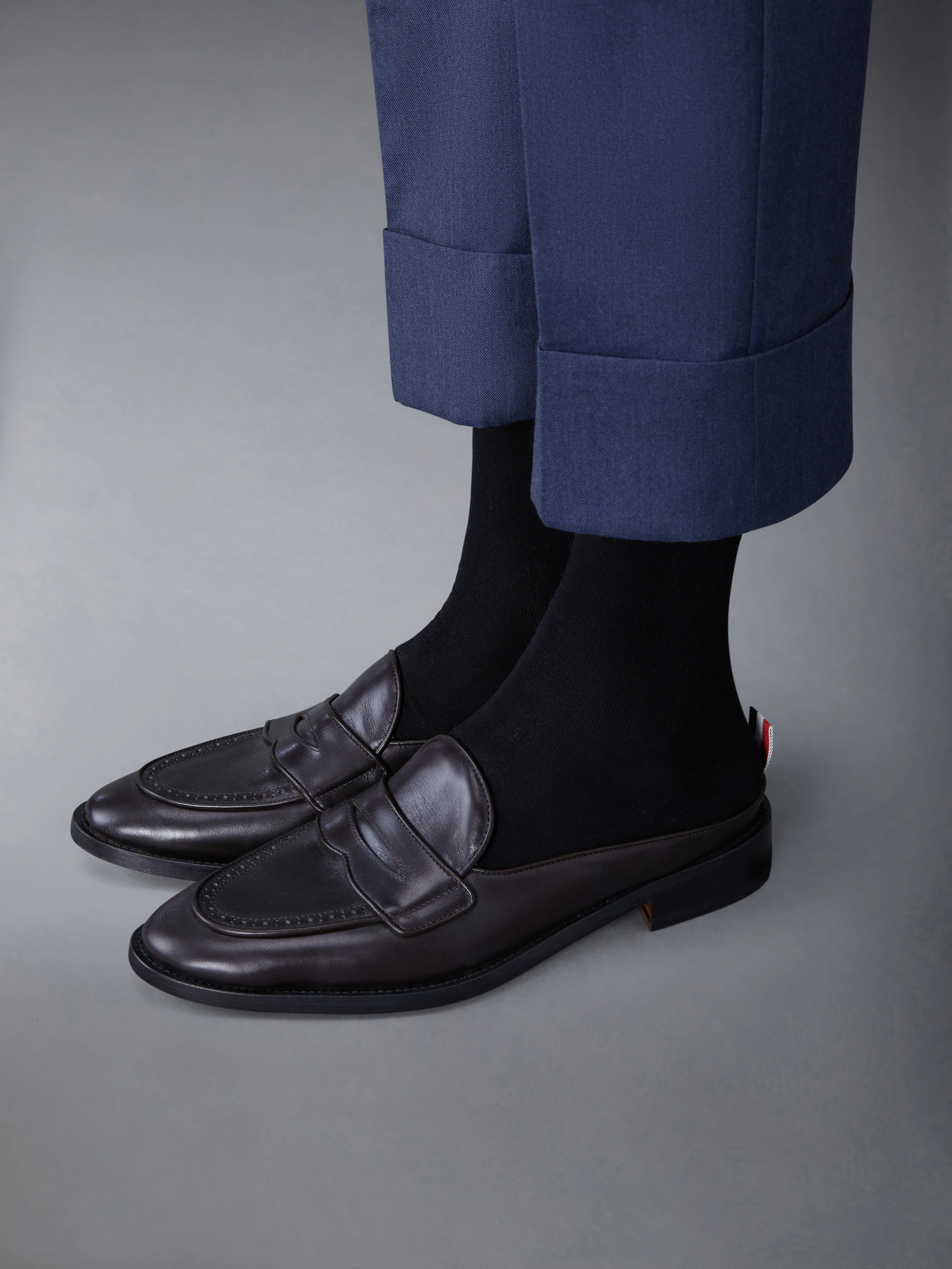 2549-box-calf-flexible-leather-sole-varsity-penny-loafer-mule-4.webp Box Calf Flexible Leather Sole Varsity Penny Loafer Mule