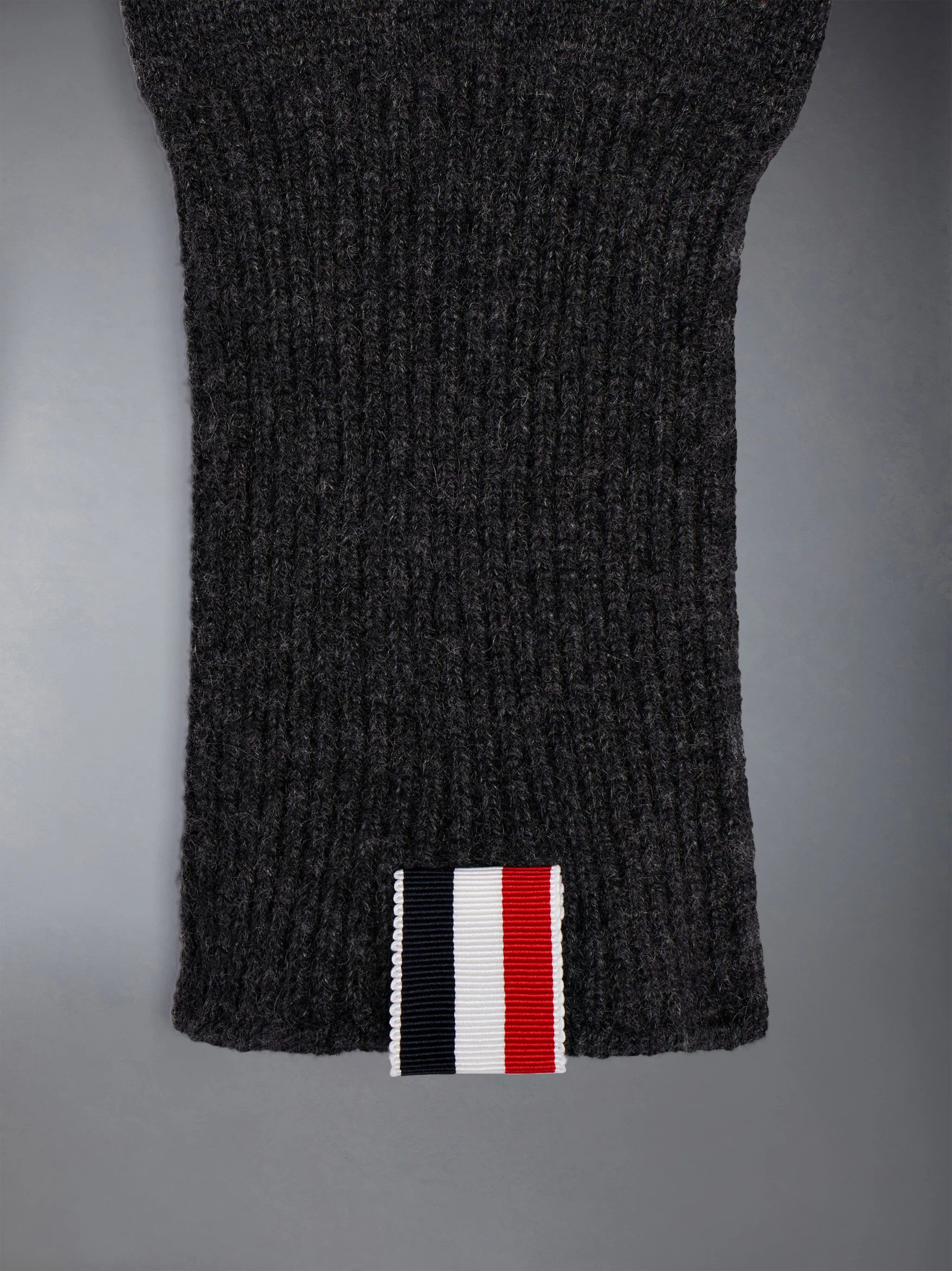 CASHMERE RIBBED 4-BAR GLOVES