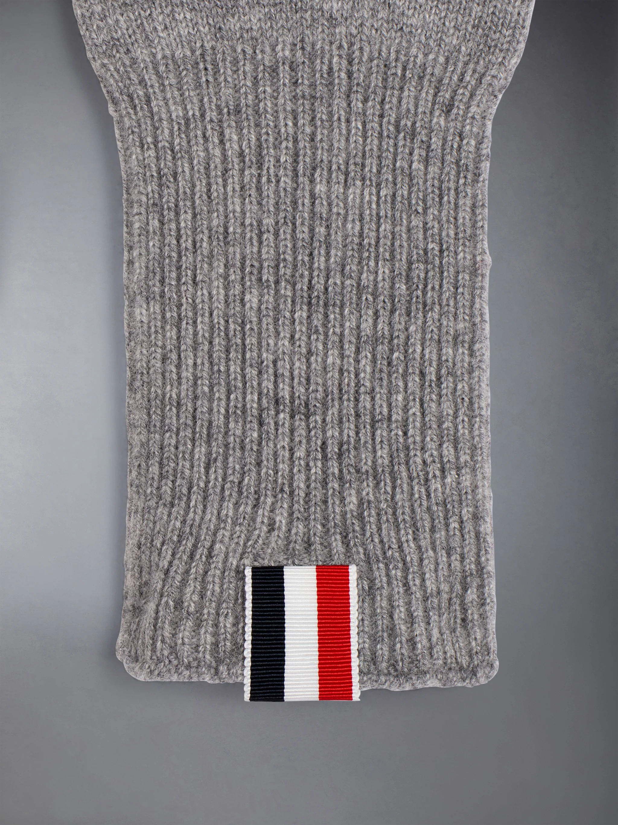 CASHMERE RIBBED 4-BAR GLOVES