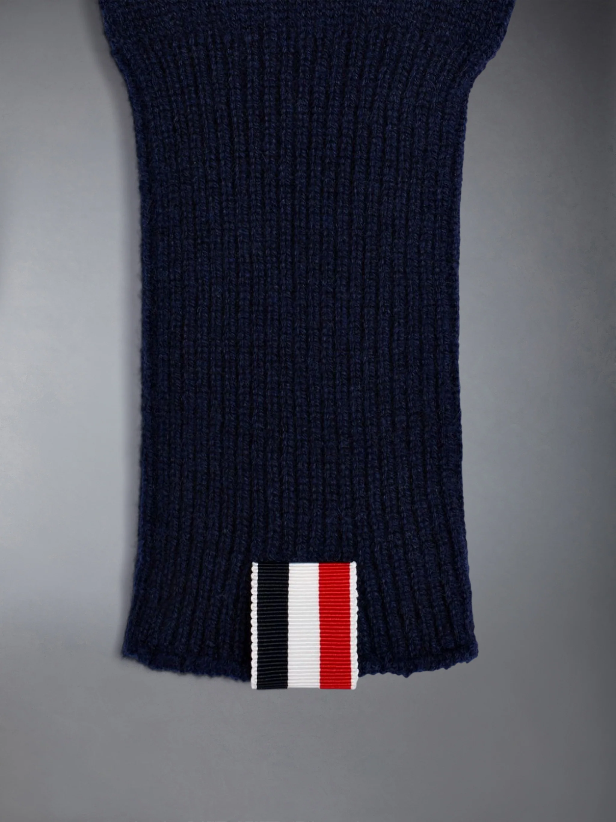 CASHMERE RIBBED 4-BAR GLOVES