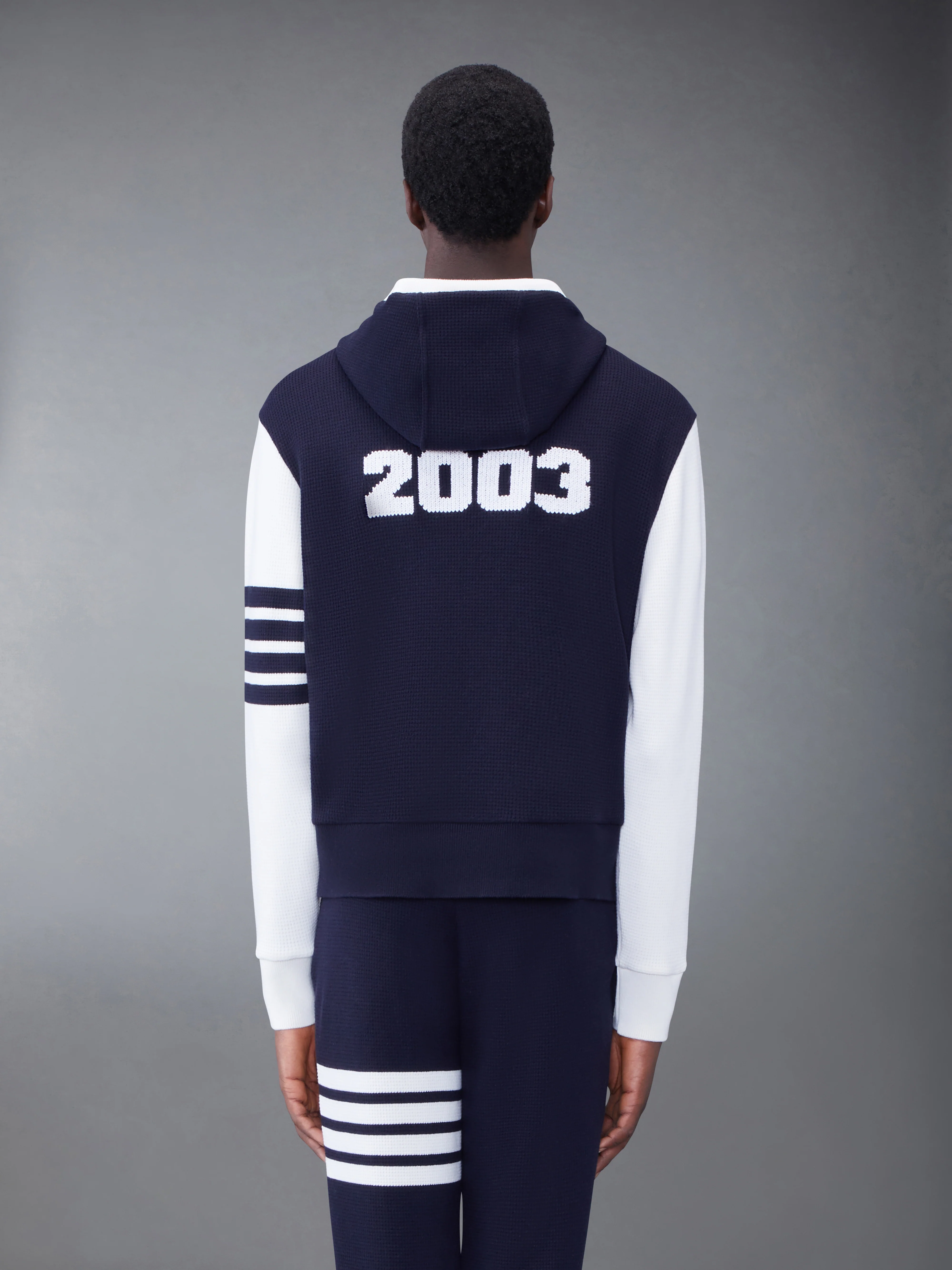 CASHMERE WAFFLE 2003 4-BAR HOODIE