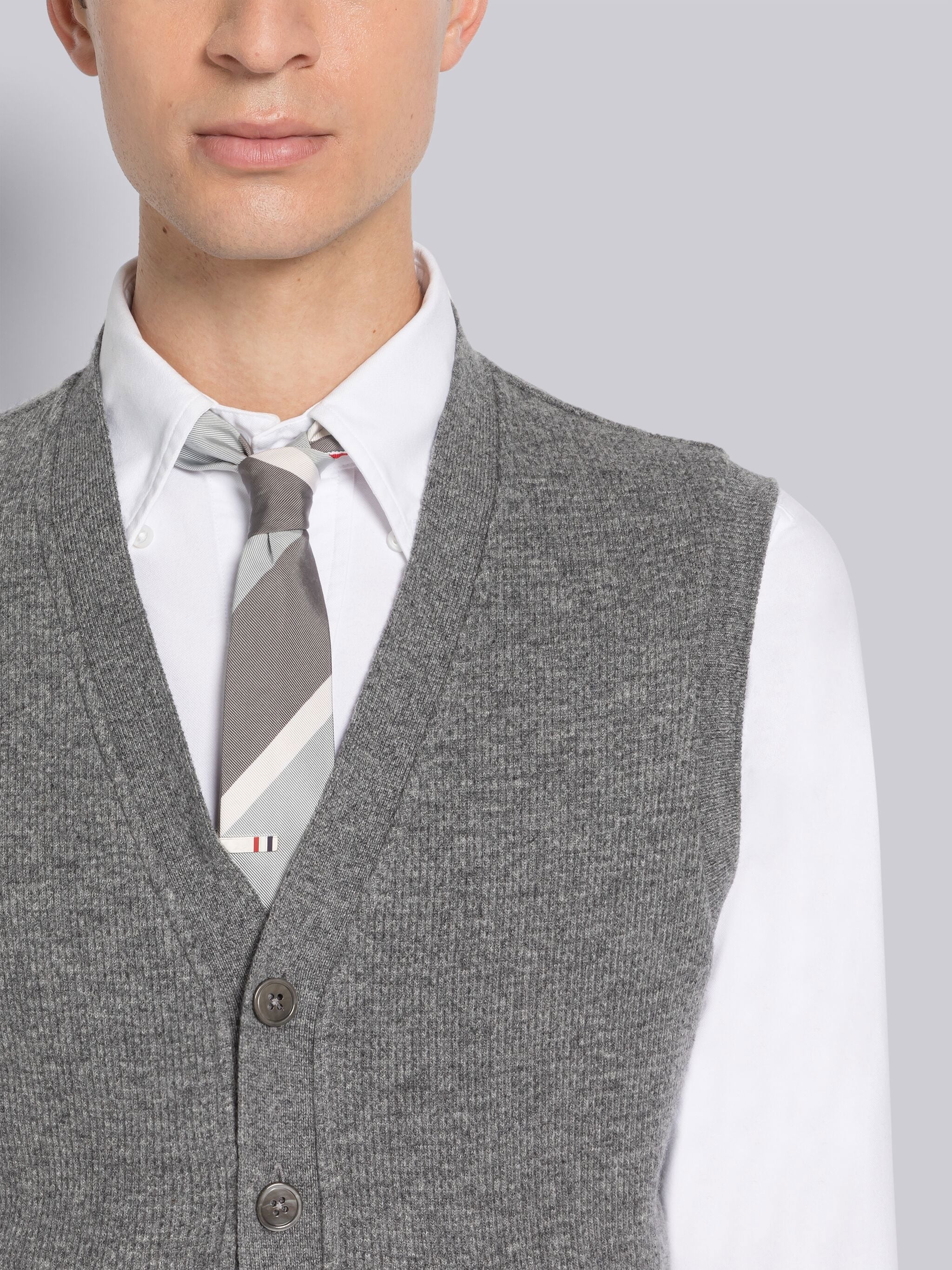 3259-cashmere-waffle-cardigan-vest-3.jpg CASHMERE WAFFLE CARDIGAN VEST