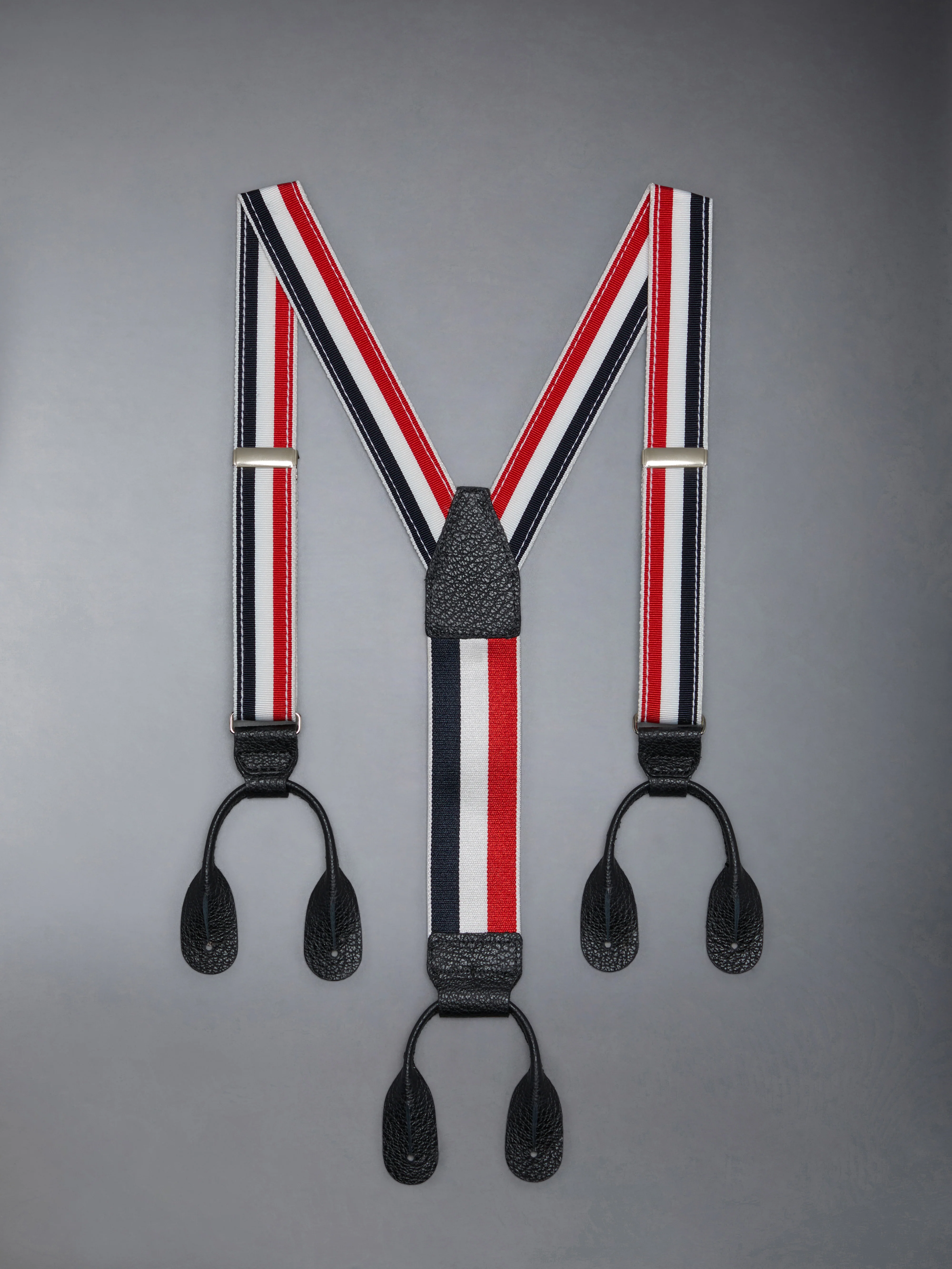 Children's 24mm Poly Grosgrain Stripe Suspender