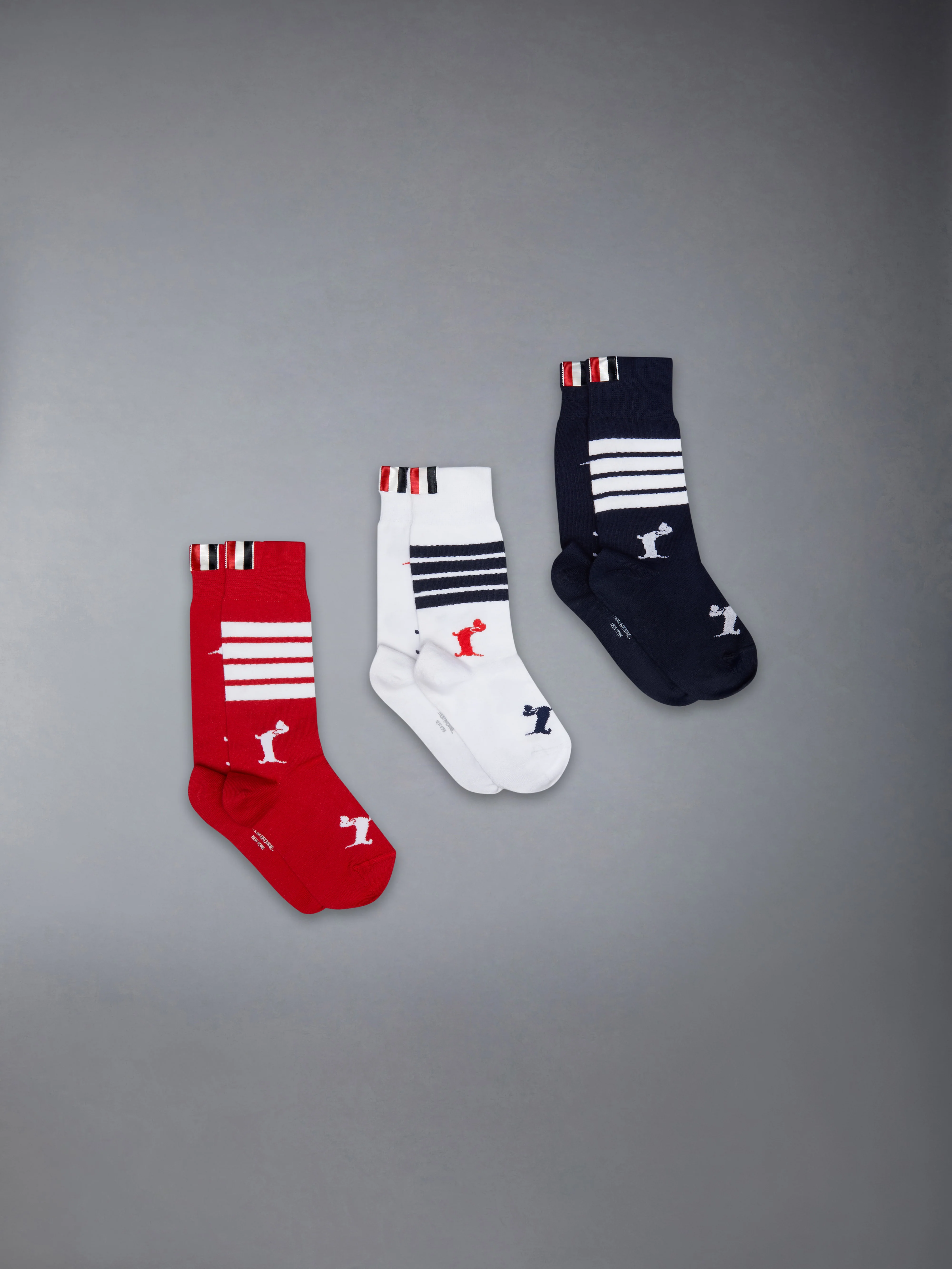 CHILDREN'S 3-PACK INTARSIA HECTOR SOCKS