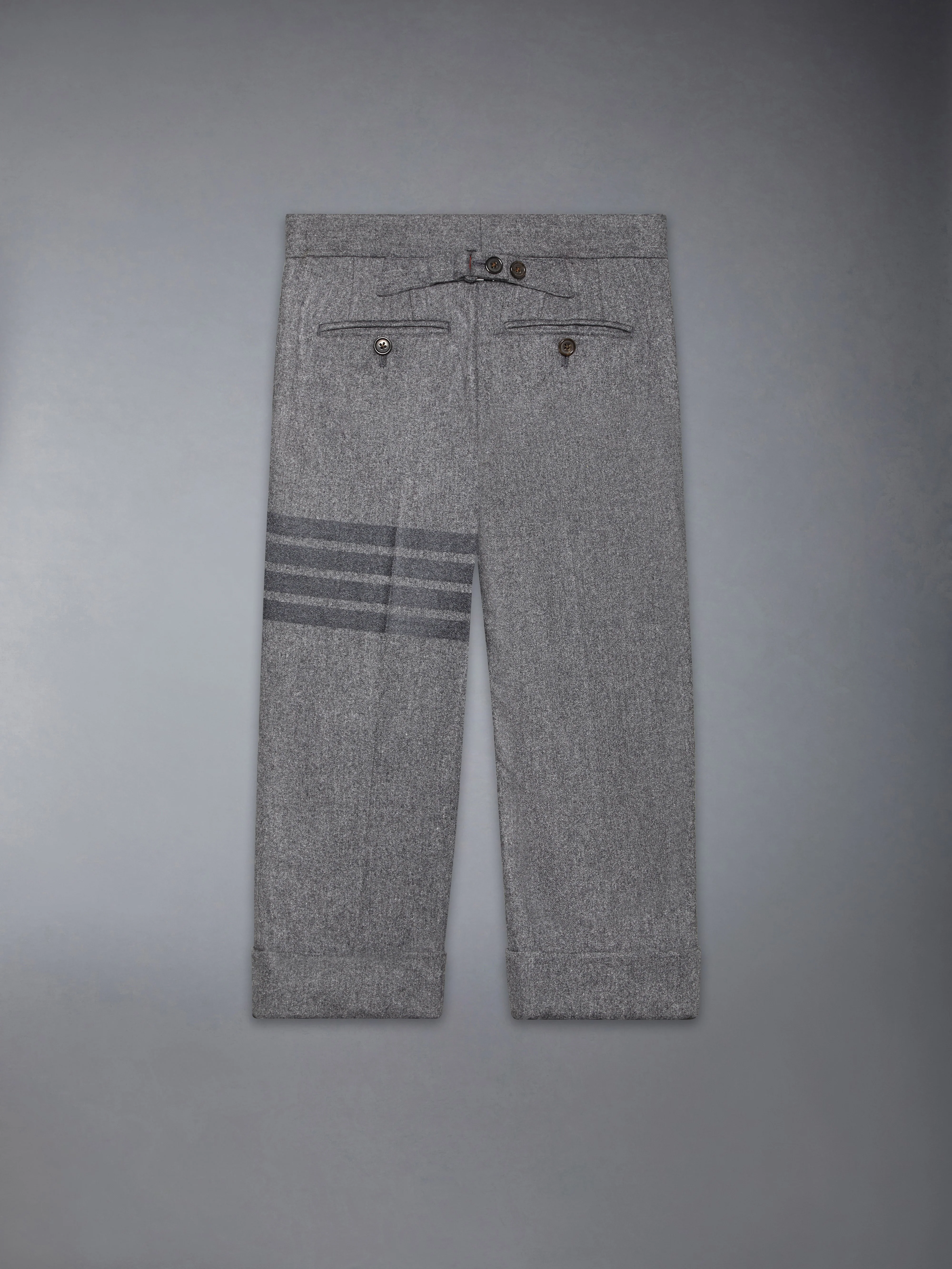 CHILDREN'S FLANNEL 4-BAR CLASSIC TROUSERS