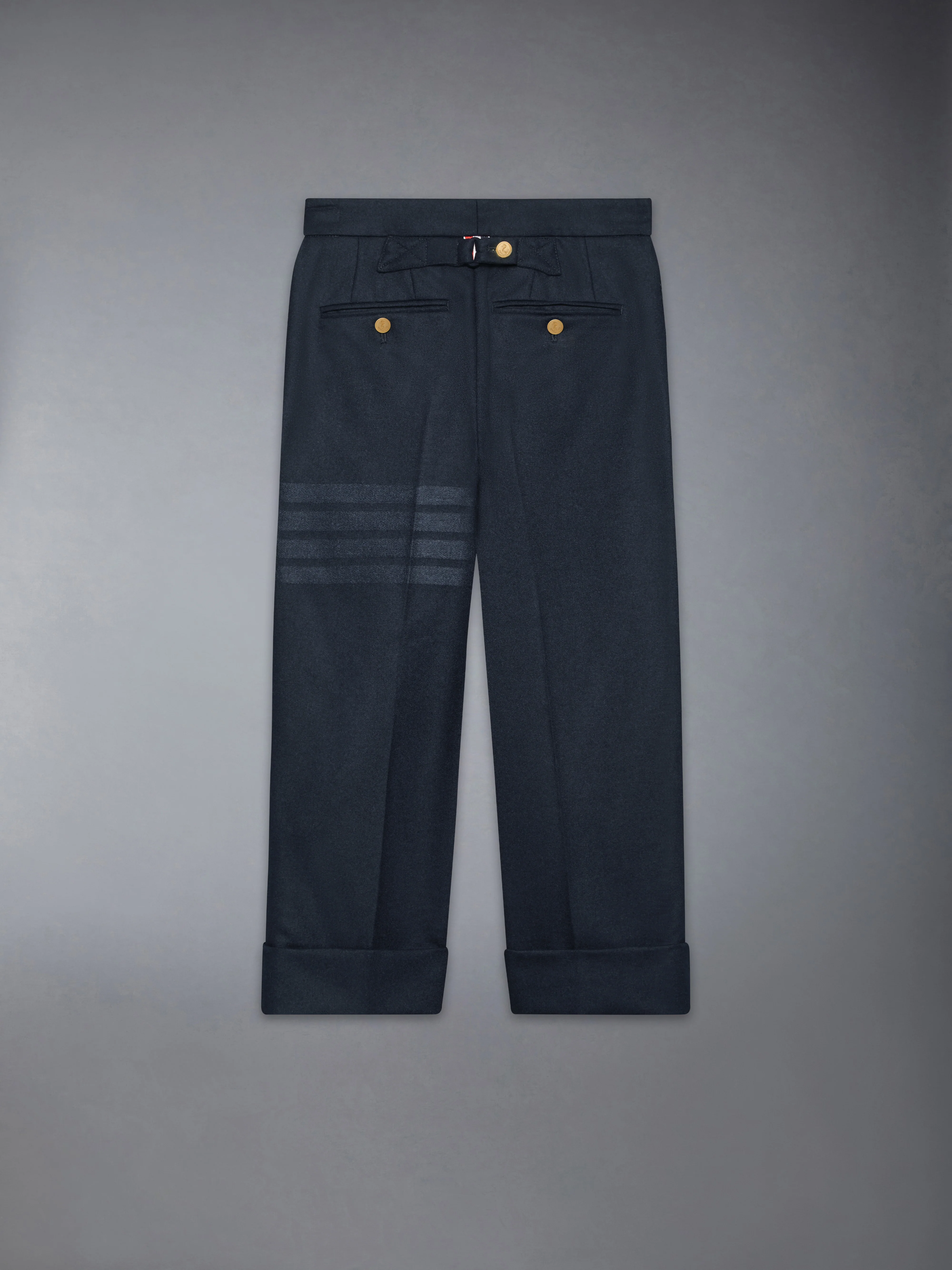 CHILDREN'S FLANNEL 4-BAR CLASSIC TROUSERS