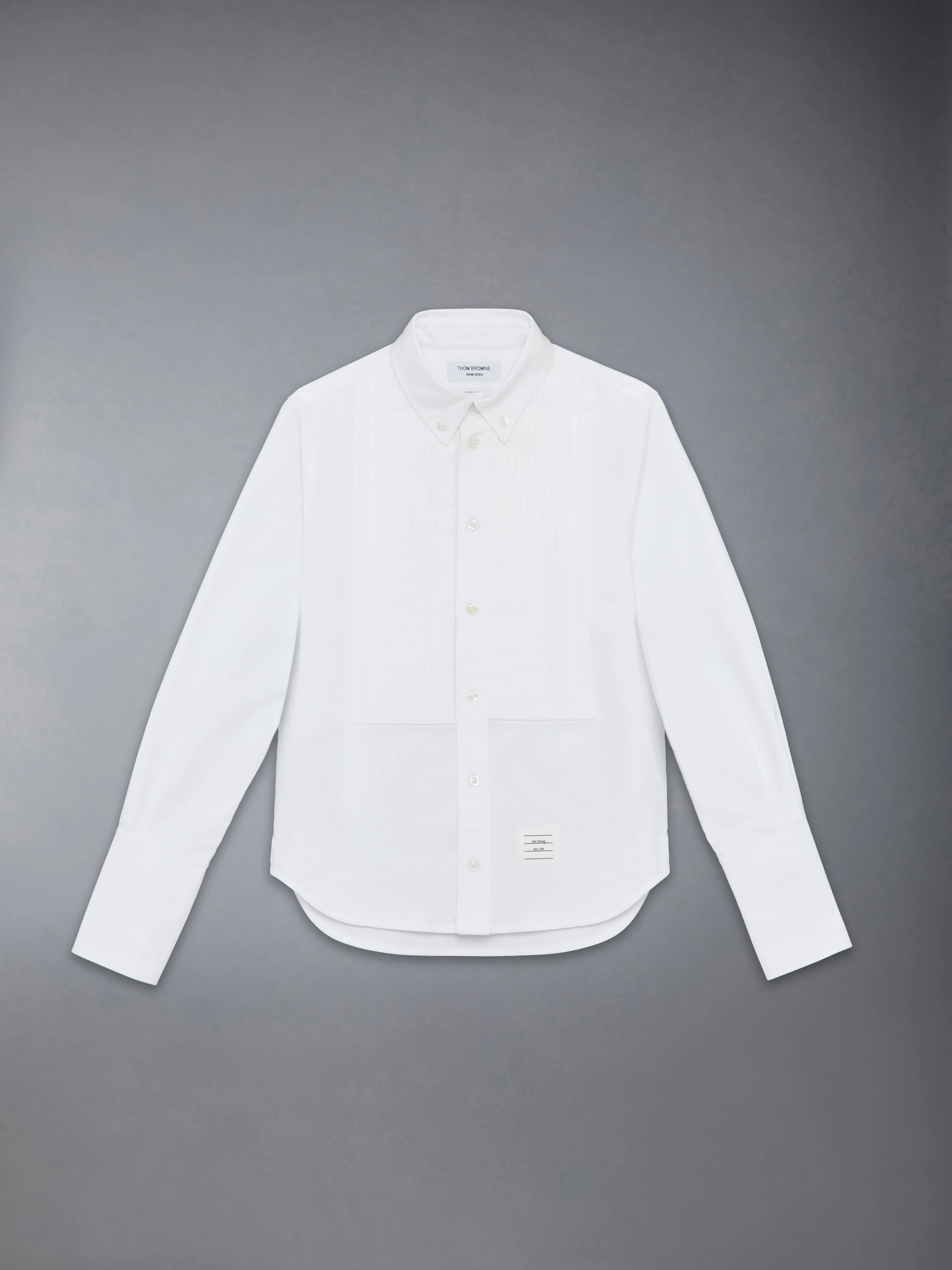 CHILDREN'S OXFORD FRENCH CUFF TUXEDO SHIRT