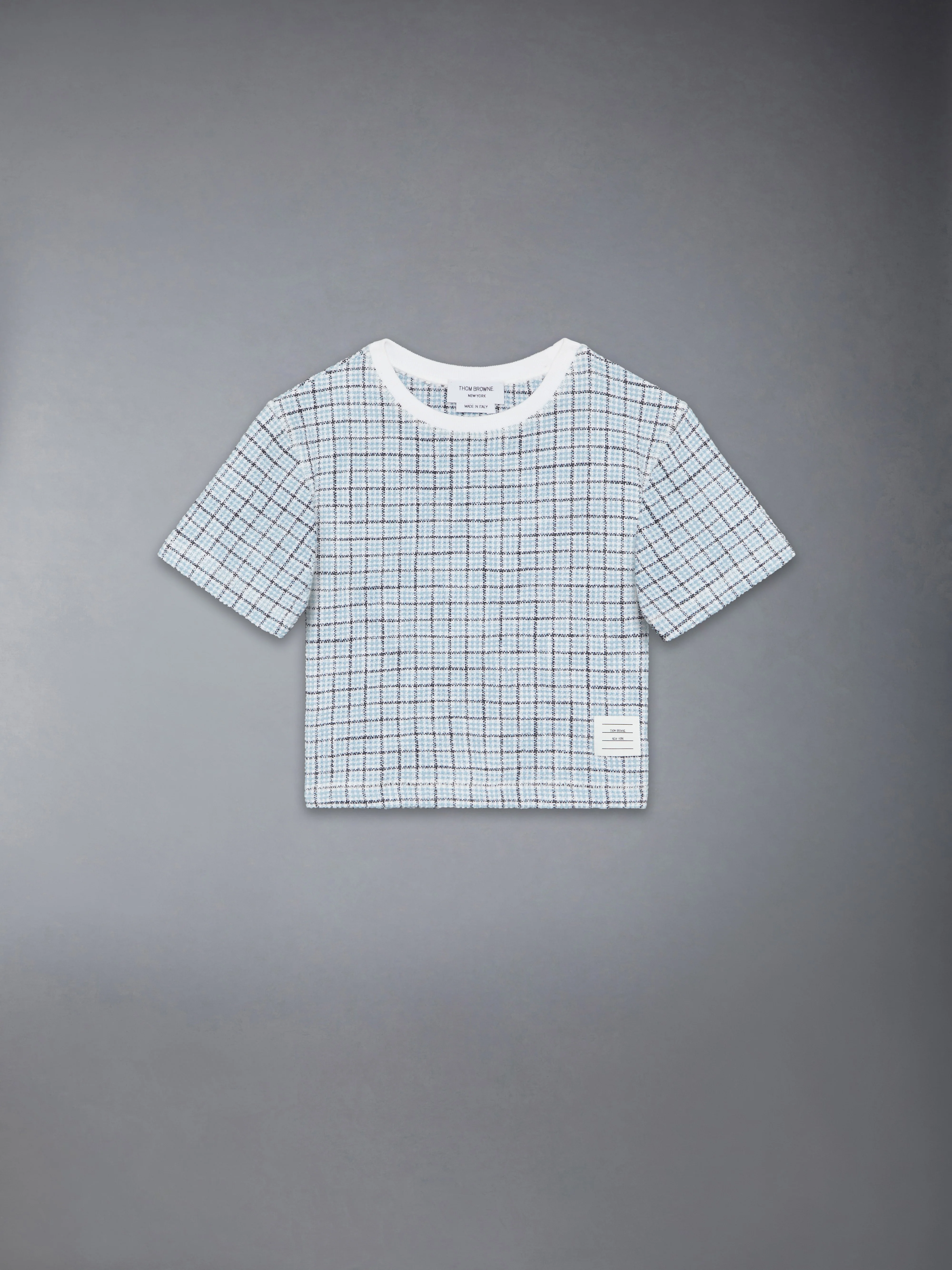 CHILDREN'S TWEED JERSEY BOXY TEE