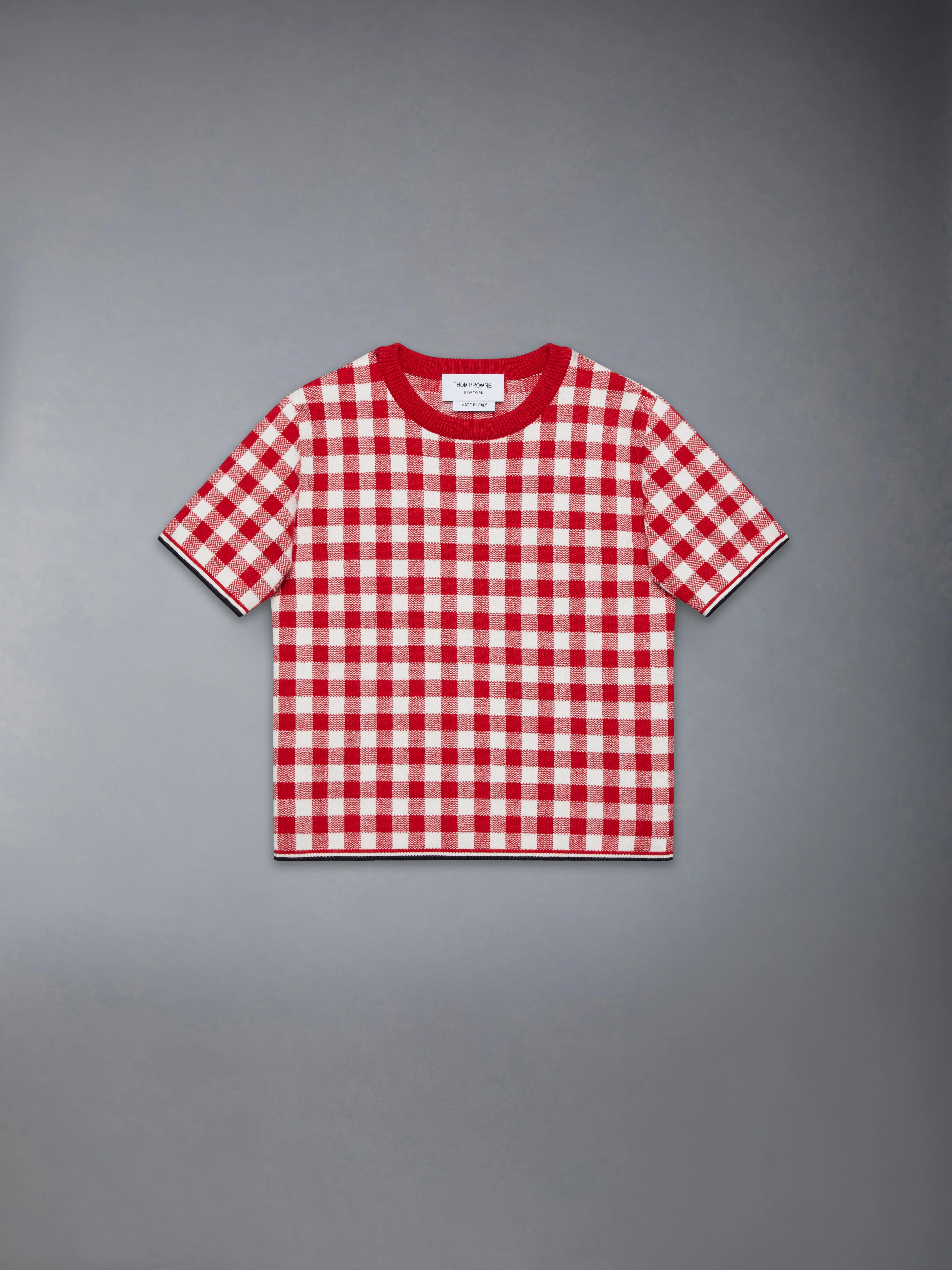 CHILDREN'S COTTON SHORT SLEEVE SWEATER