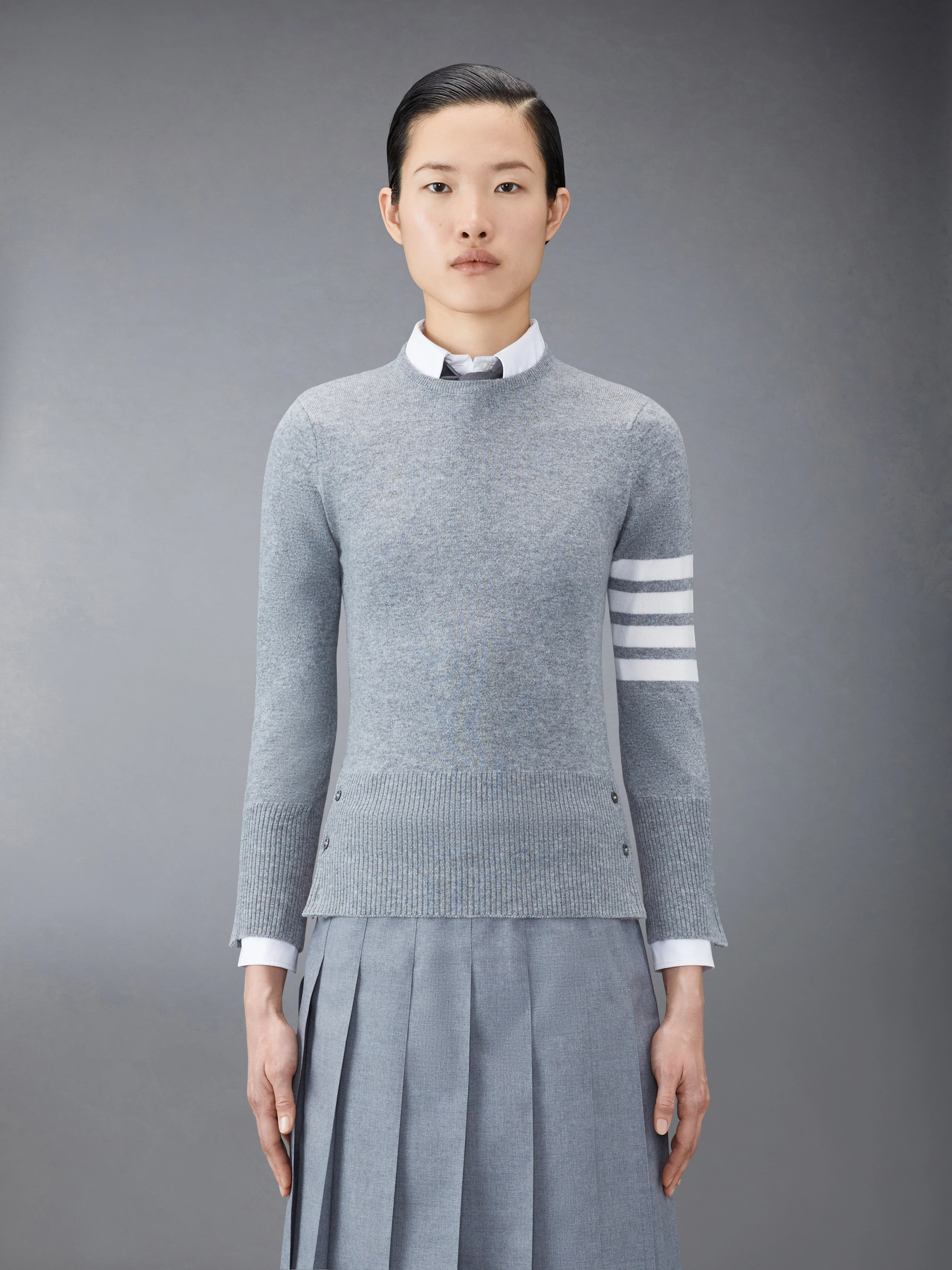 CLASSIC CASHMERE 4-BAR PULLOVER