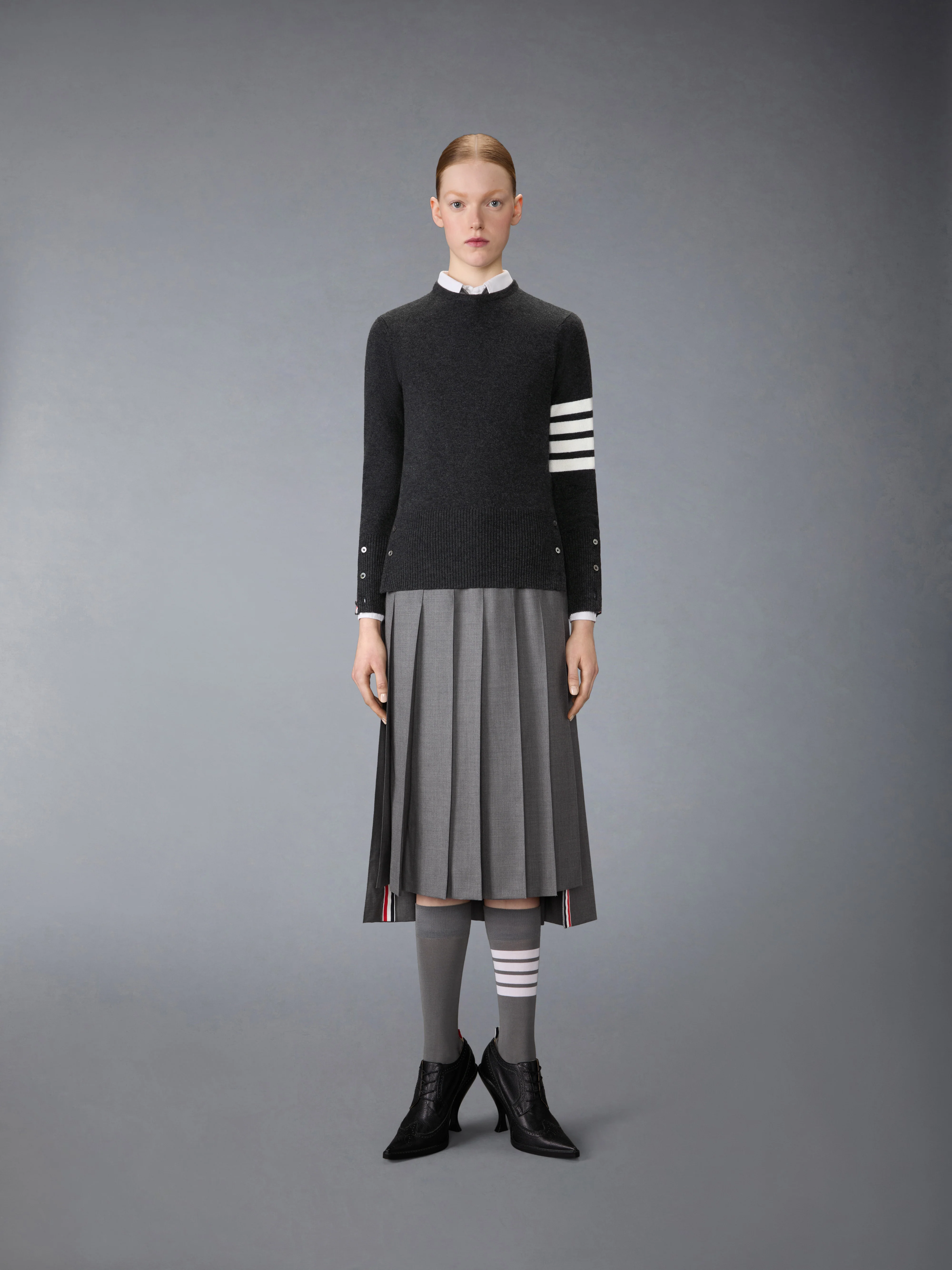 CLASSIC CASHMERE 4-BAR PULLOVER