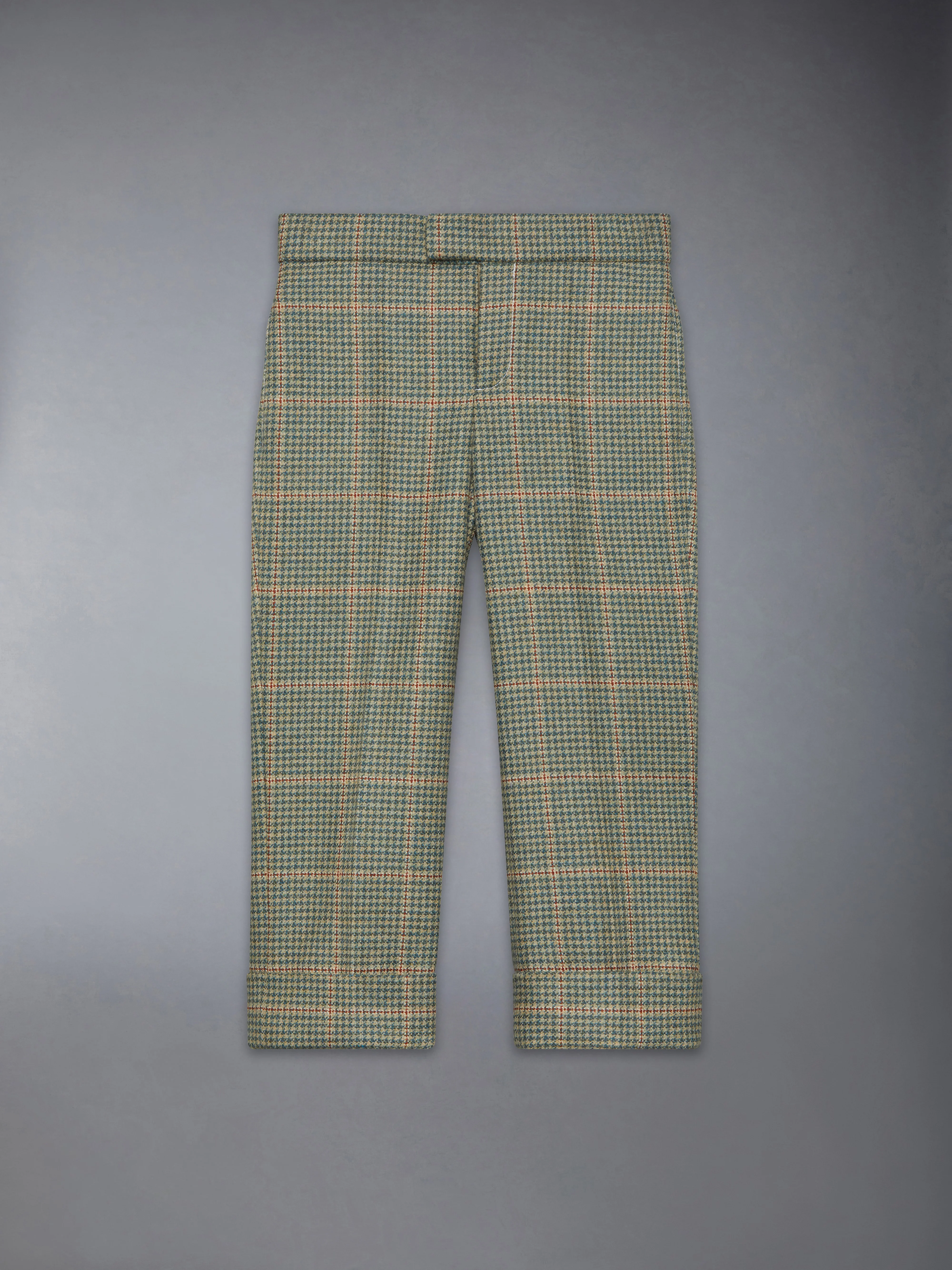 CHILDREN'S HERRINGBONE CHEVIOT TWEED TROUSER