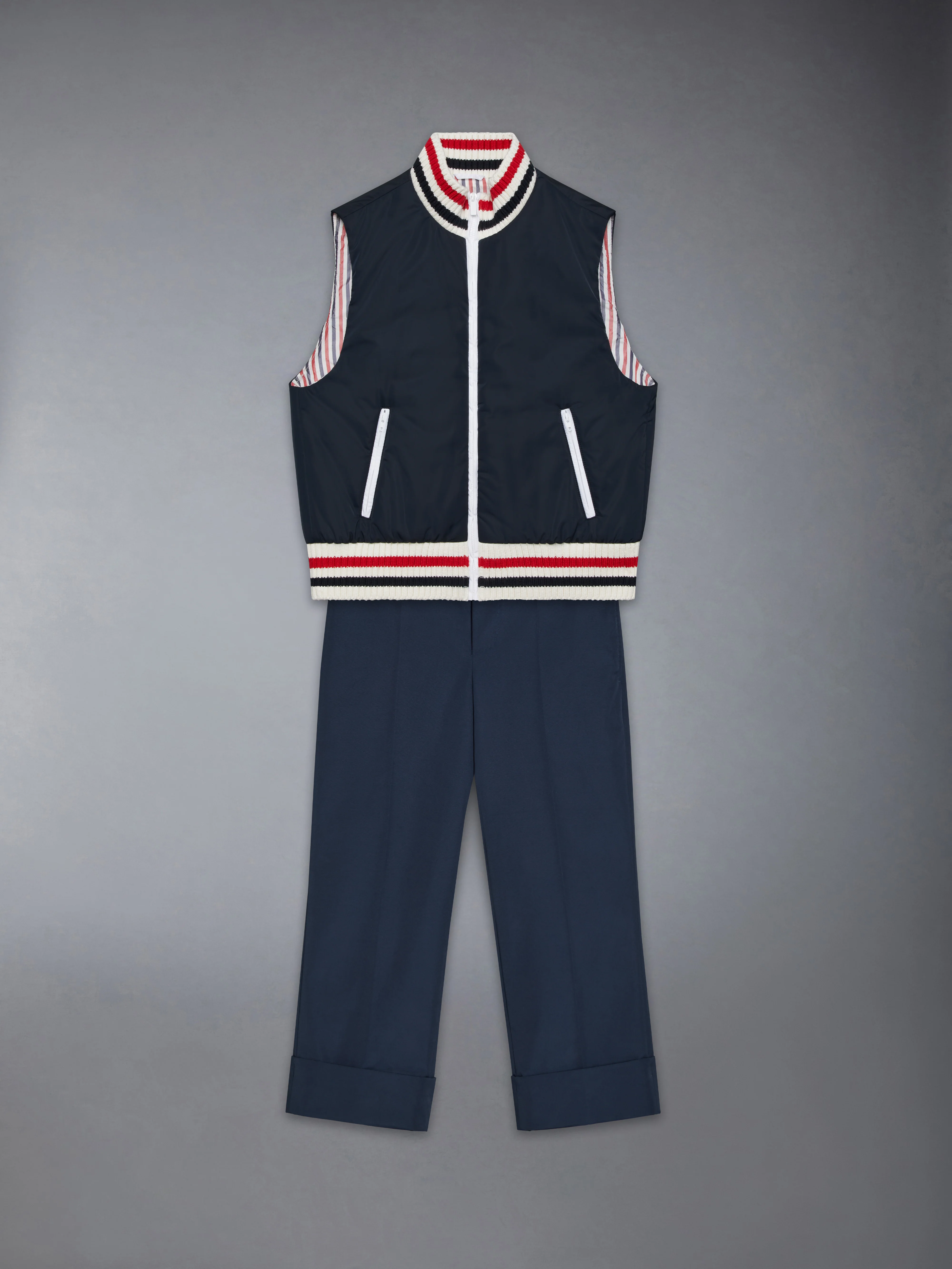 CHILDREN'S PADDED POLY TWILL VEST