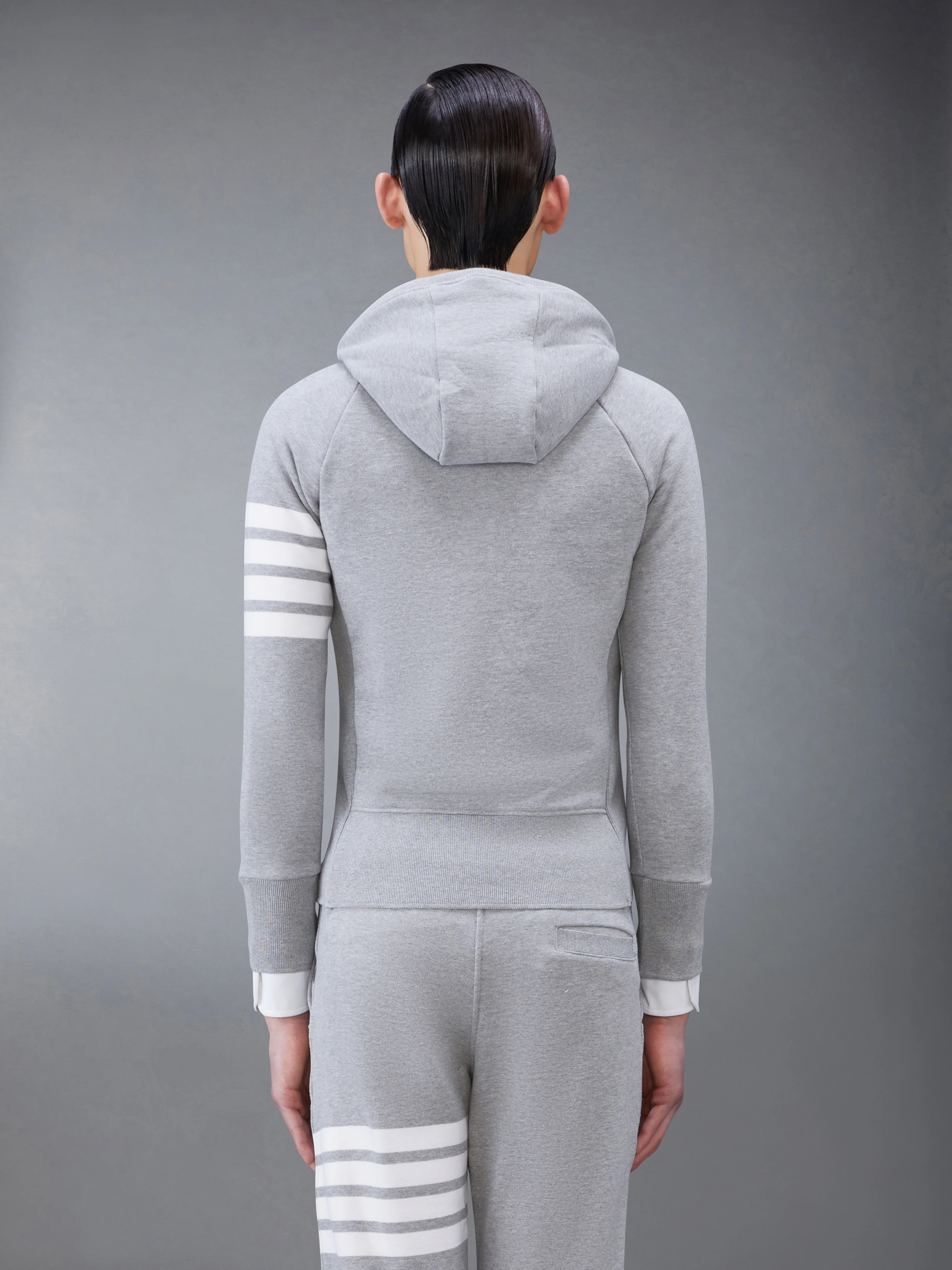 CLASSIC LOOPBACK 4-BAR FULL ZIP HOODIE