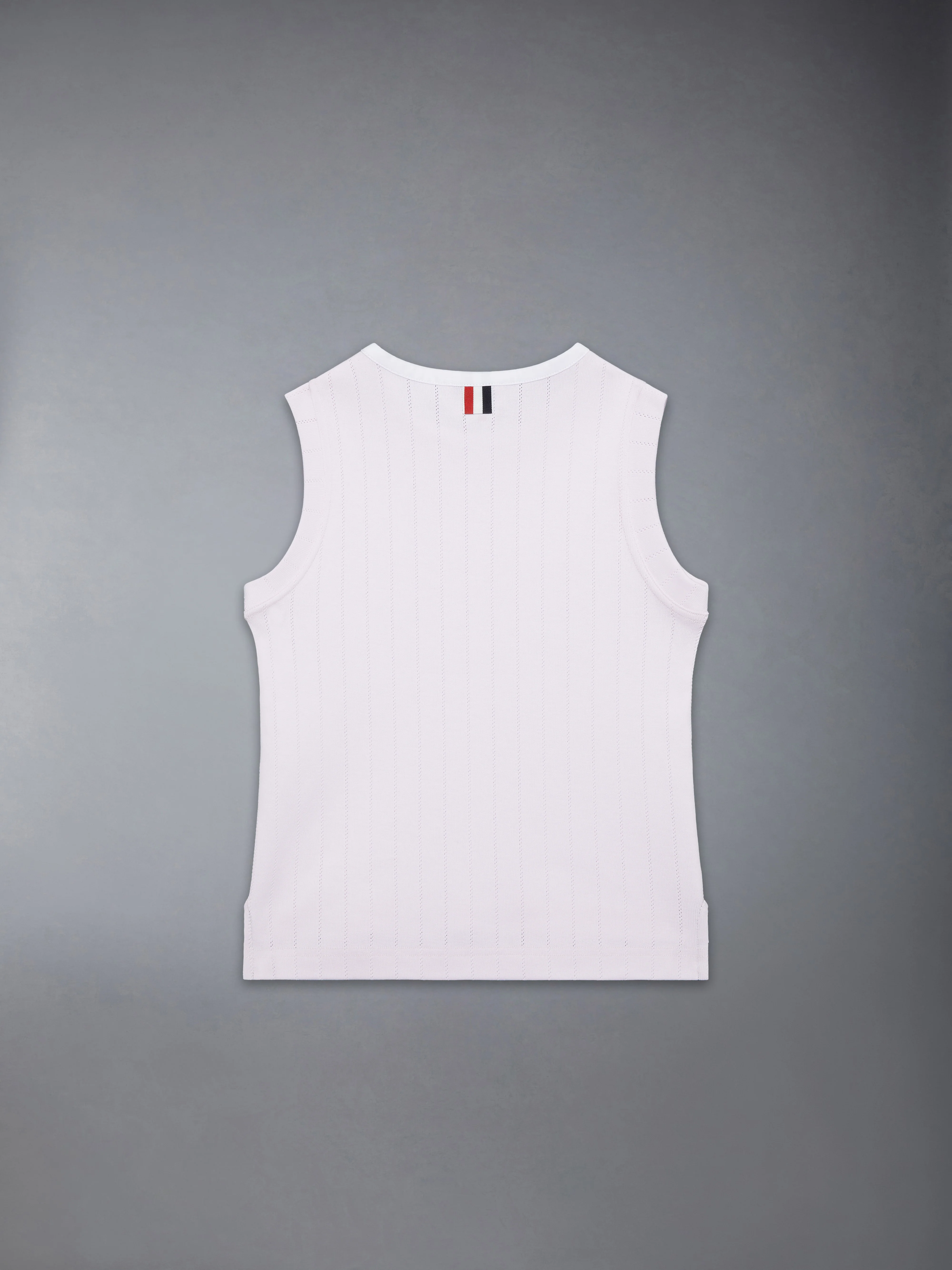 CHILDREN'S POINTELLE RINGER TANK TOP