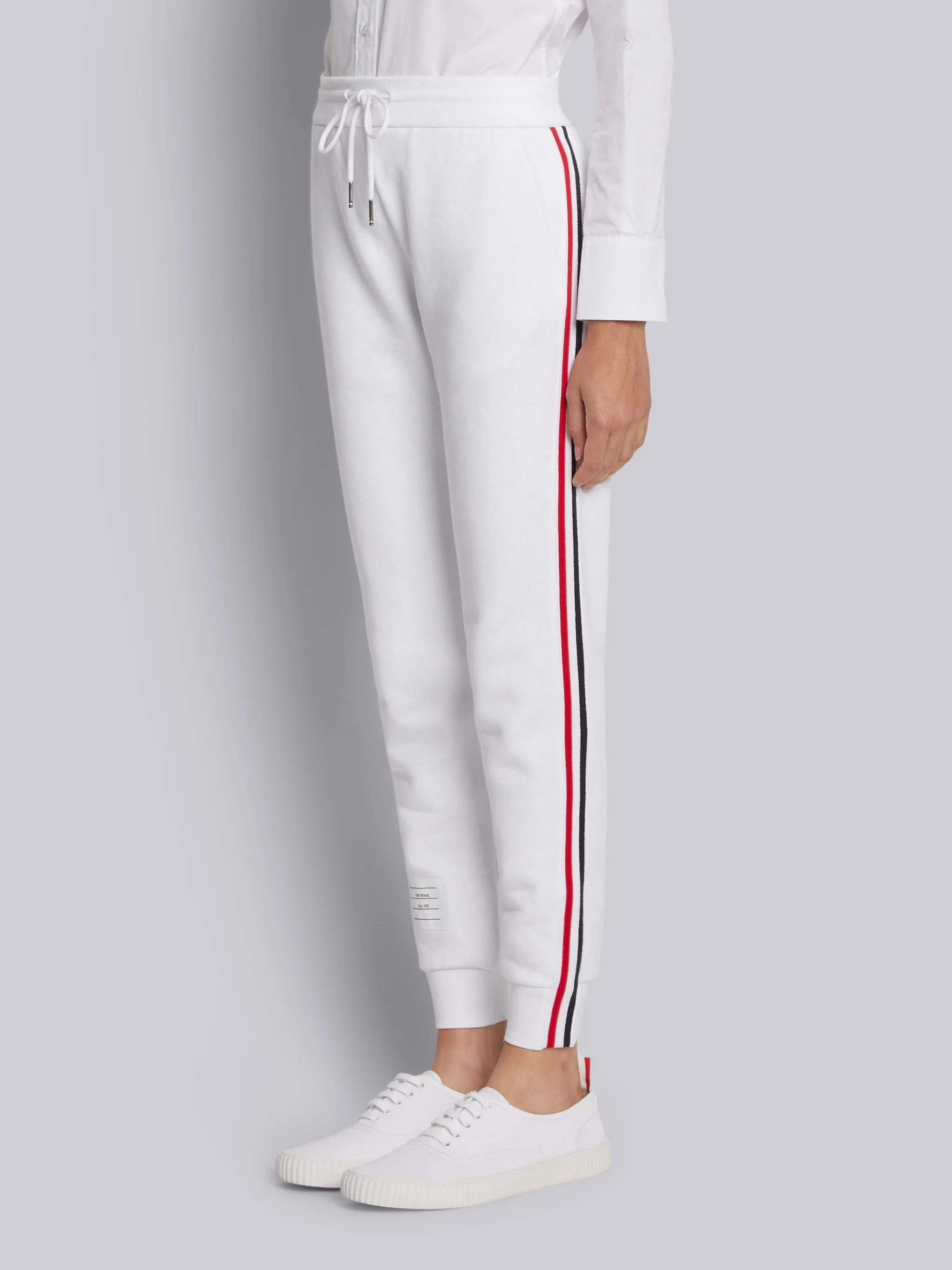 CLASSIC LOOPBACK STRIPE SWEATPANTS