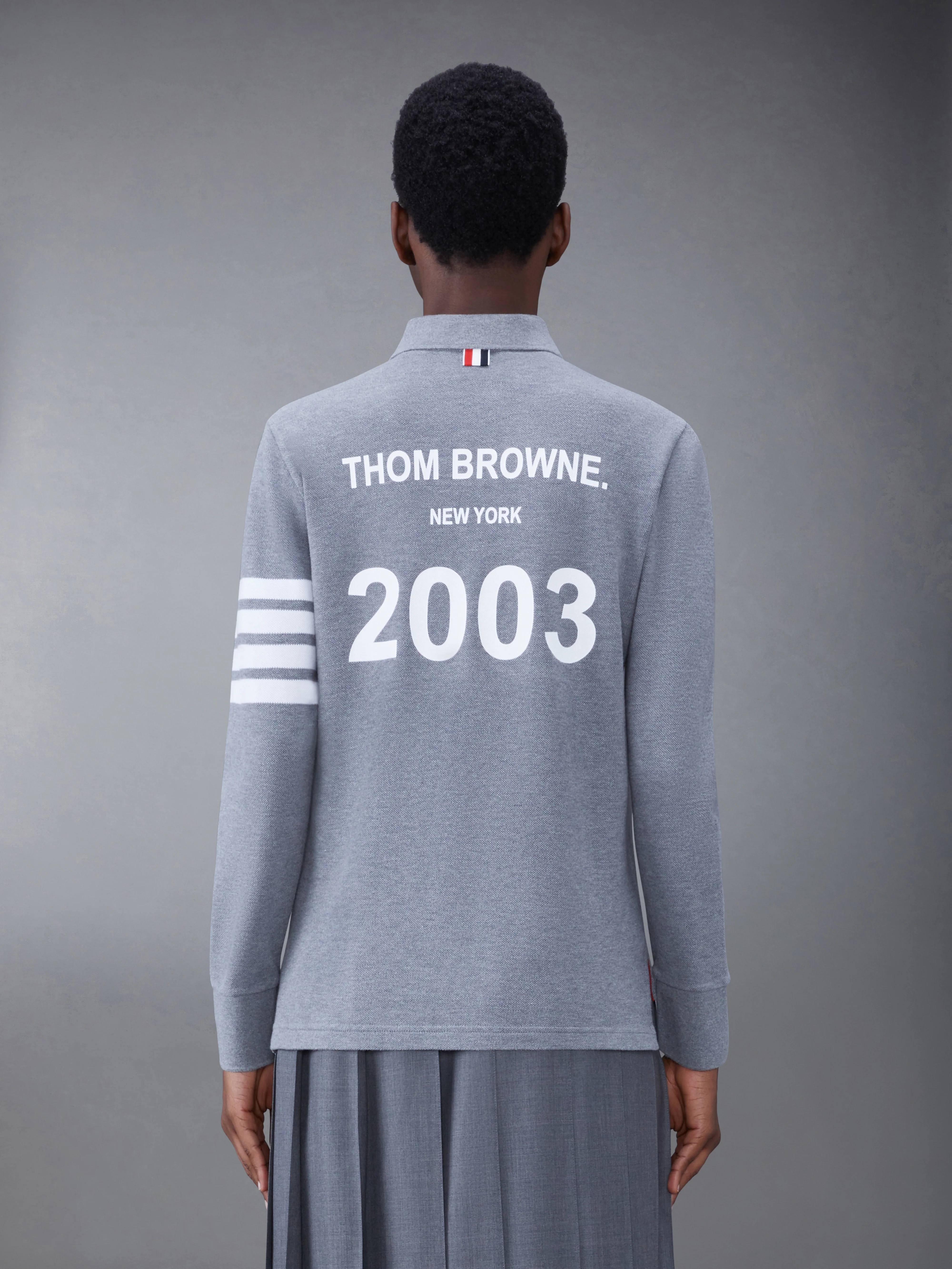 Classic Pique 2003 4-Bar Long Sleeve Polo
