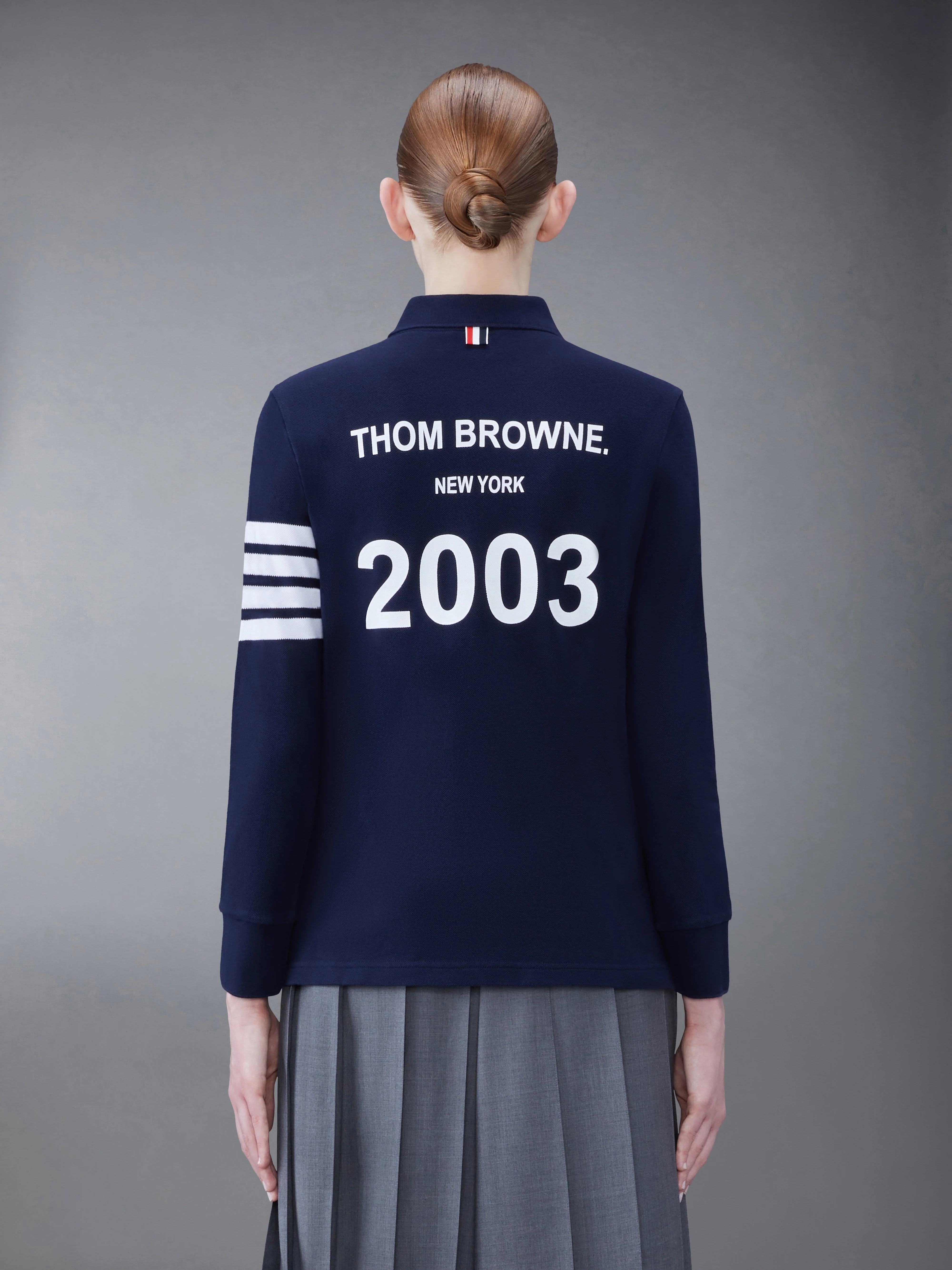 Classic Pique 2003 4-Bar Long Sleeve Polo