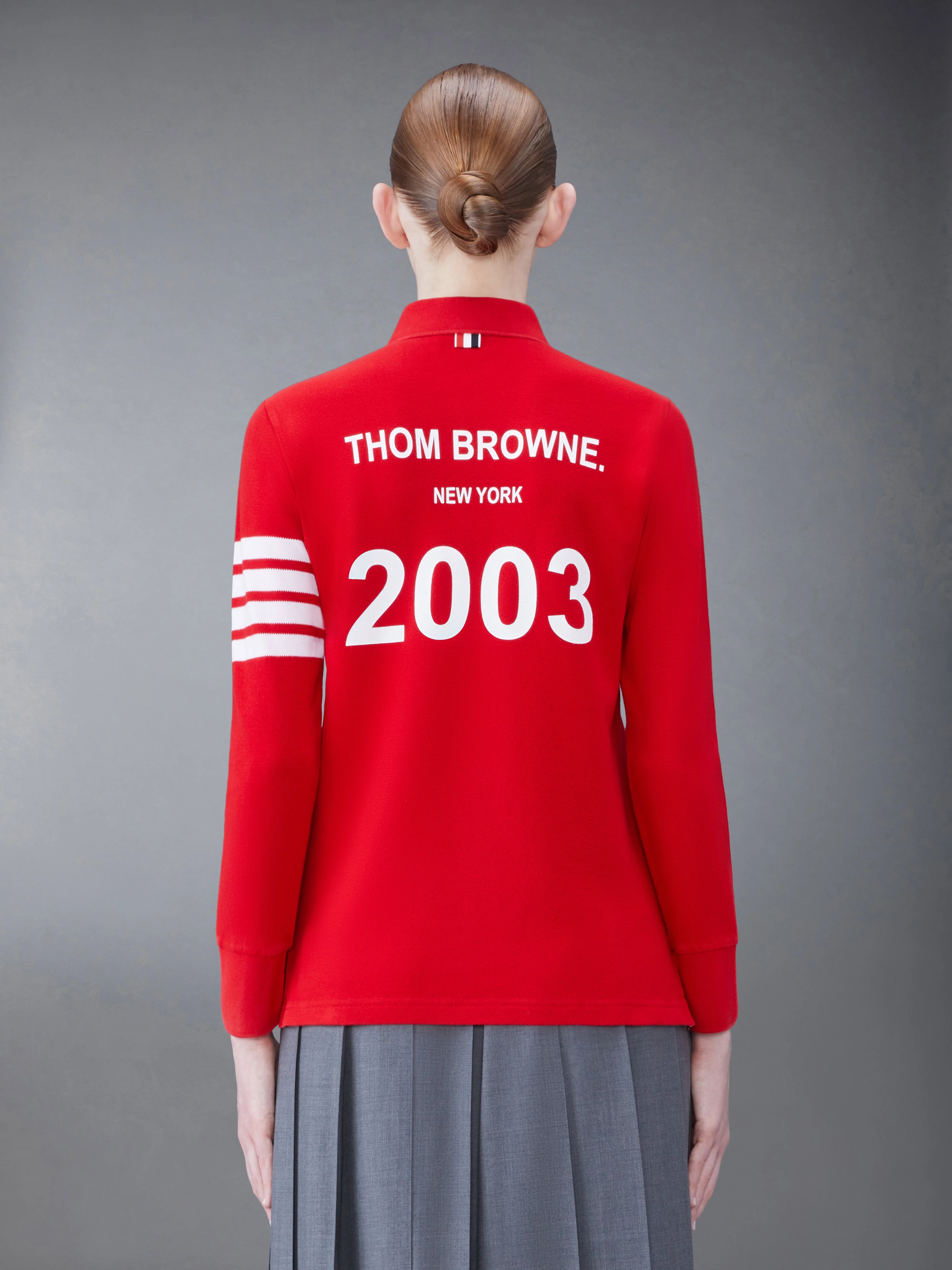 Classic Pique 2003 4-Bar Long Sleeve Polo