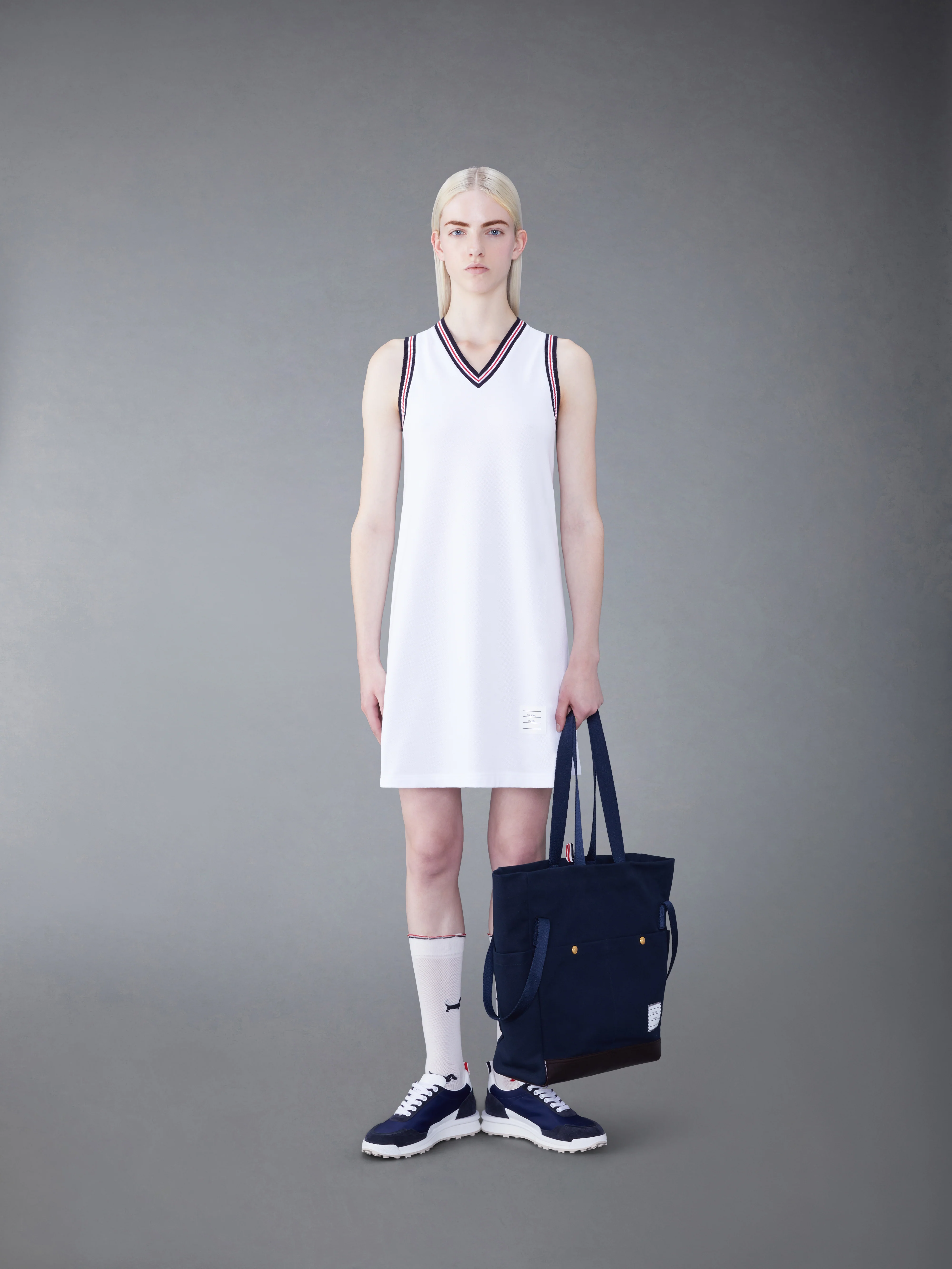 5160-classic-pique-stripe-v-neck-tennis-dress-4.webp CLASSIC PIQUE STRIPE V-NECK TENNIS DRESS