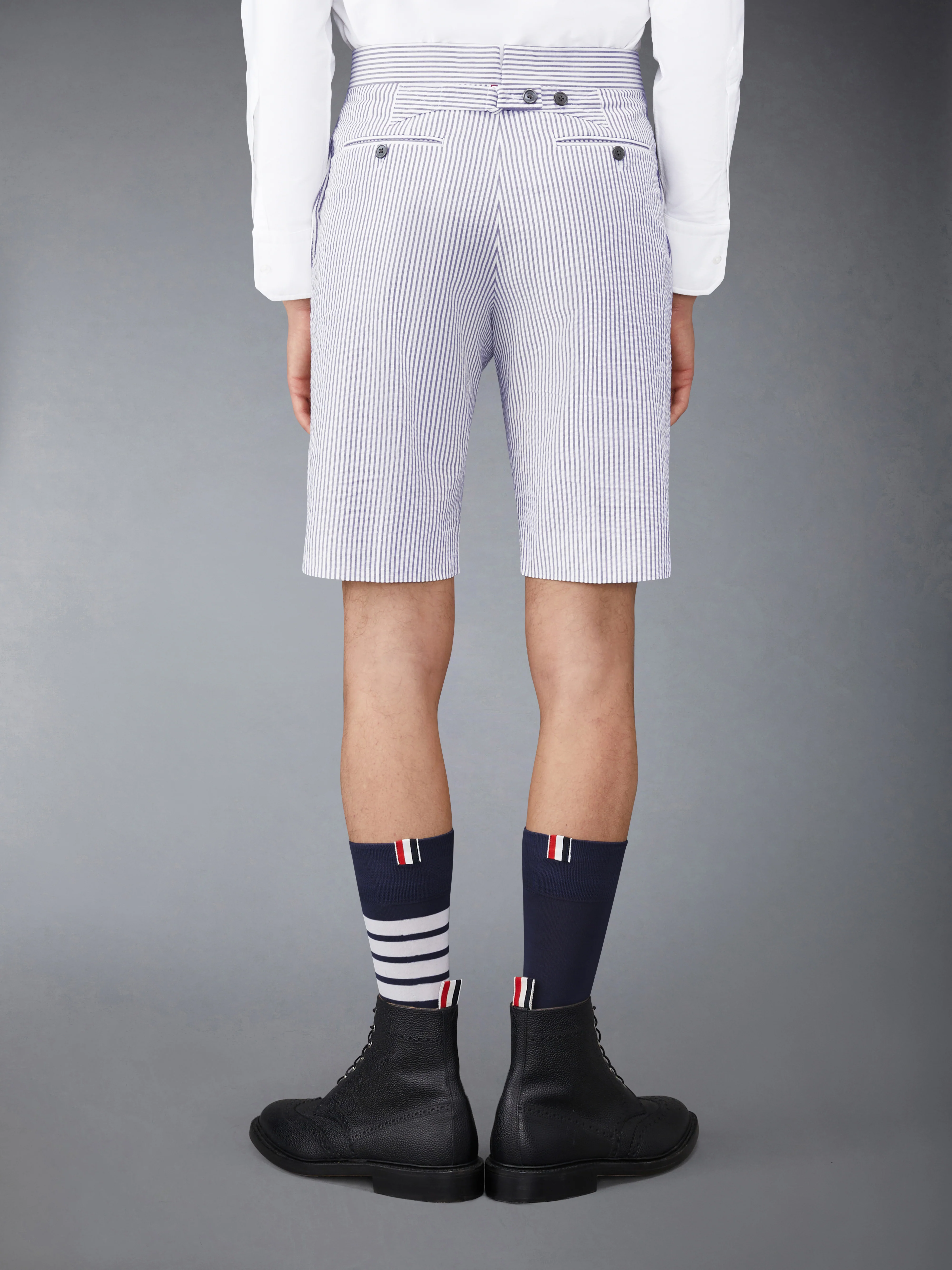 CLASSIC SEERSUCKER BACKSTRAP SHORTS