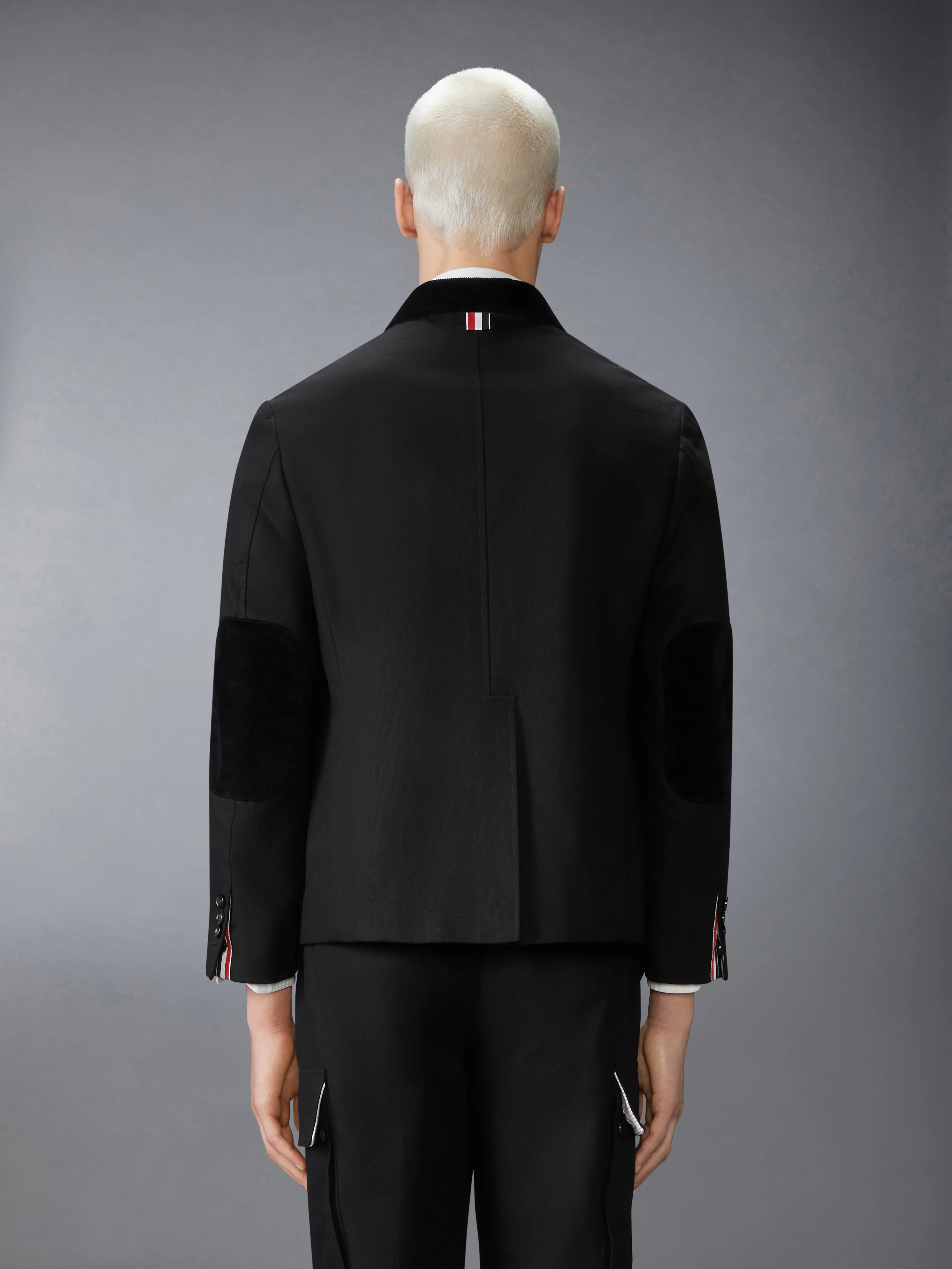COTTON CANVAS FISHERMAN SHAWL SPORTCOAT