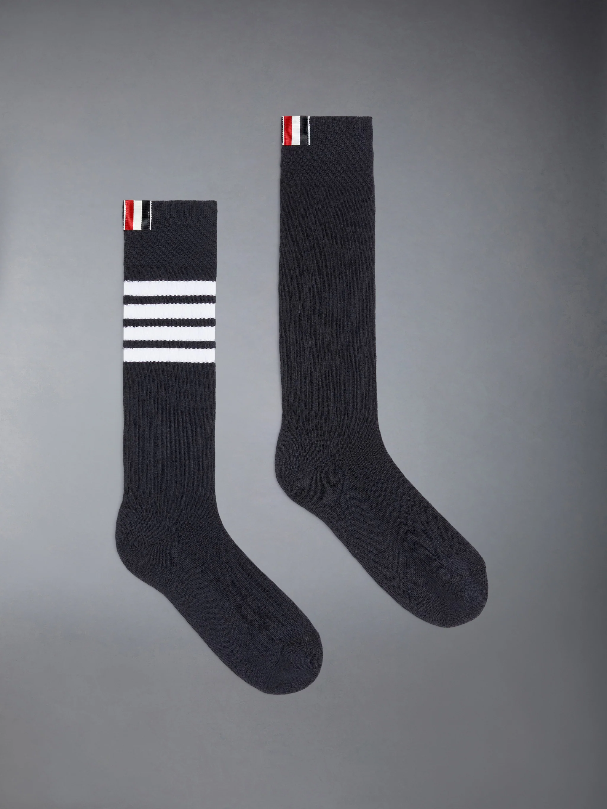 COTTON 4-BAR ATHLETIC MID CALF SOCKS