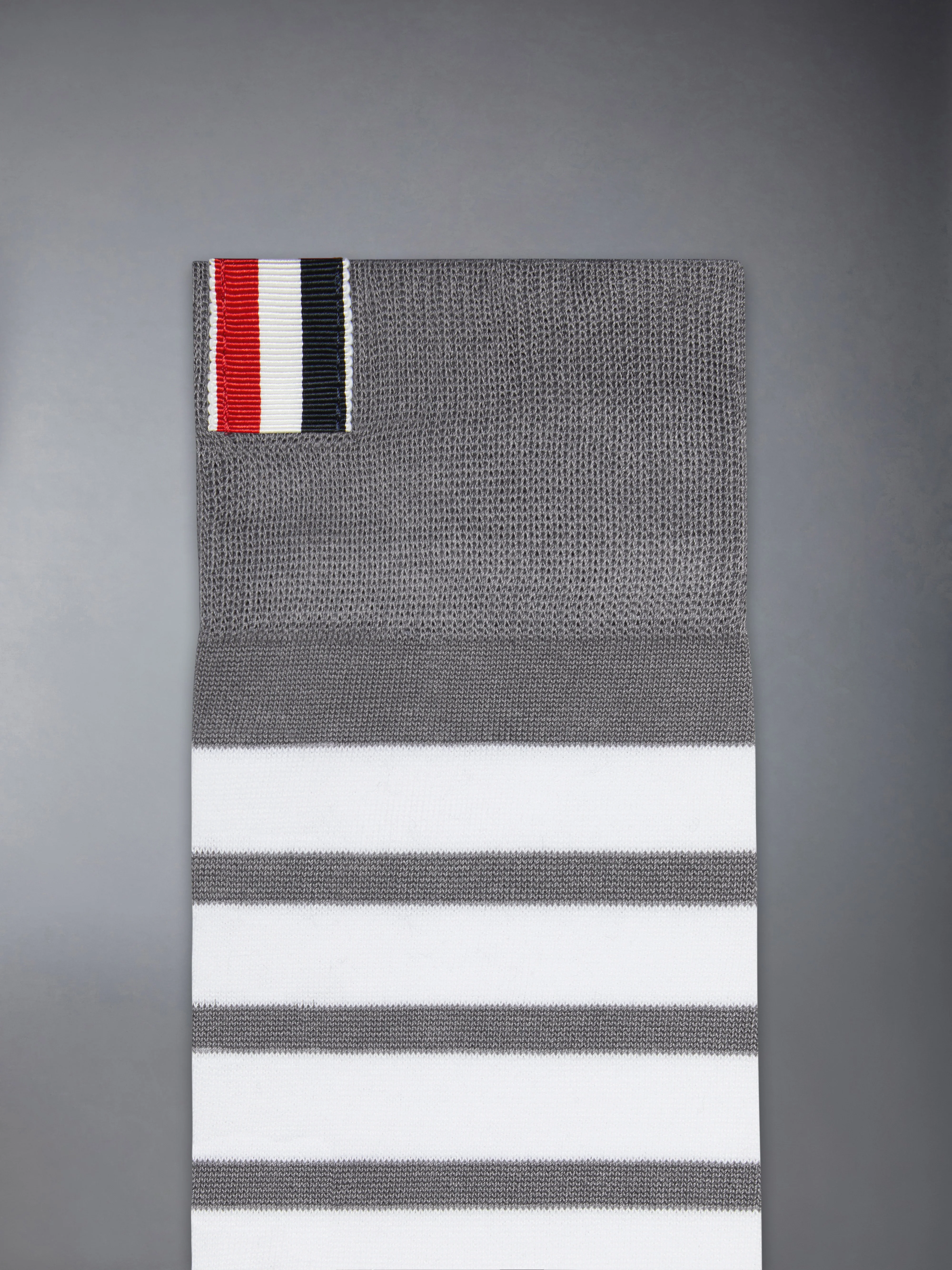 COTTON 4-BAR MID CALF SOCK
