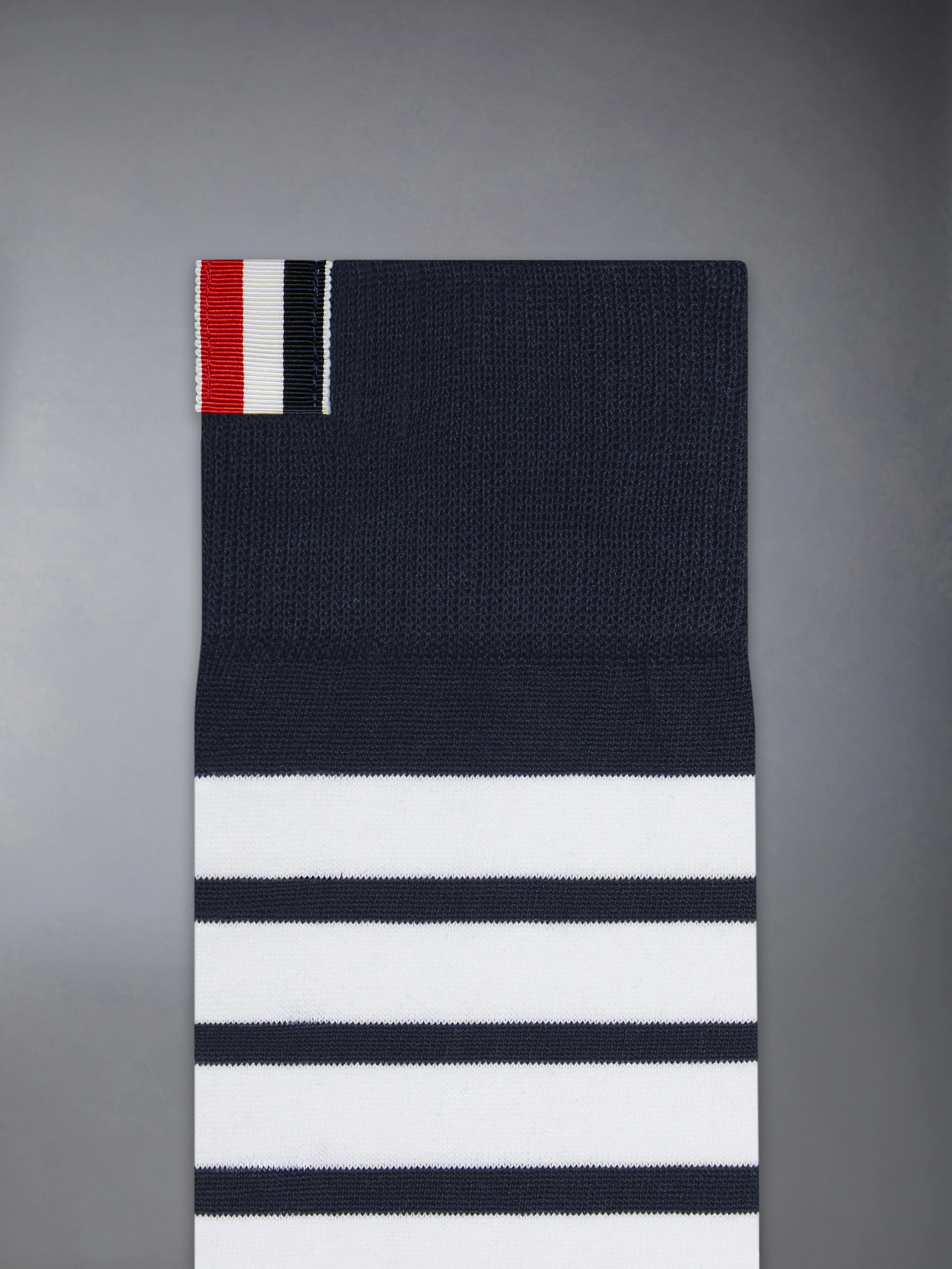 COTTON 4-BAR MID CALF SOCK