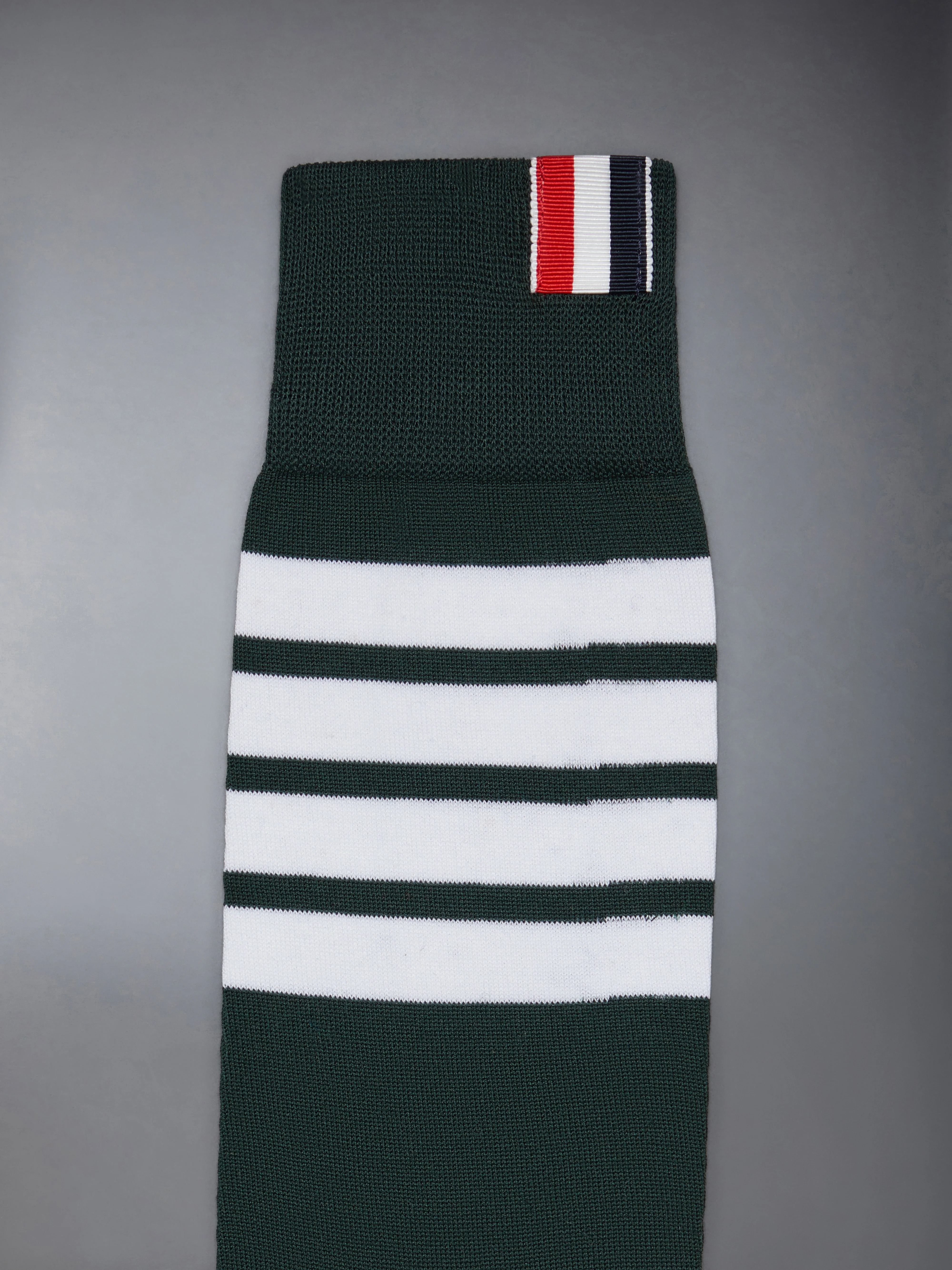 COTTON 4-BAR MID CALF SOCK