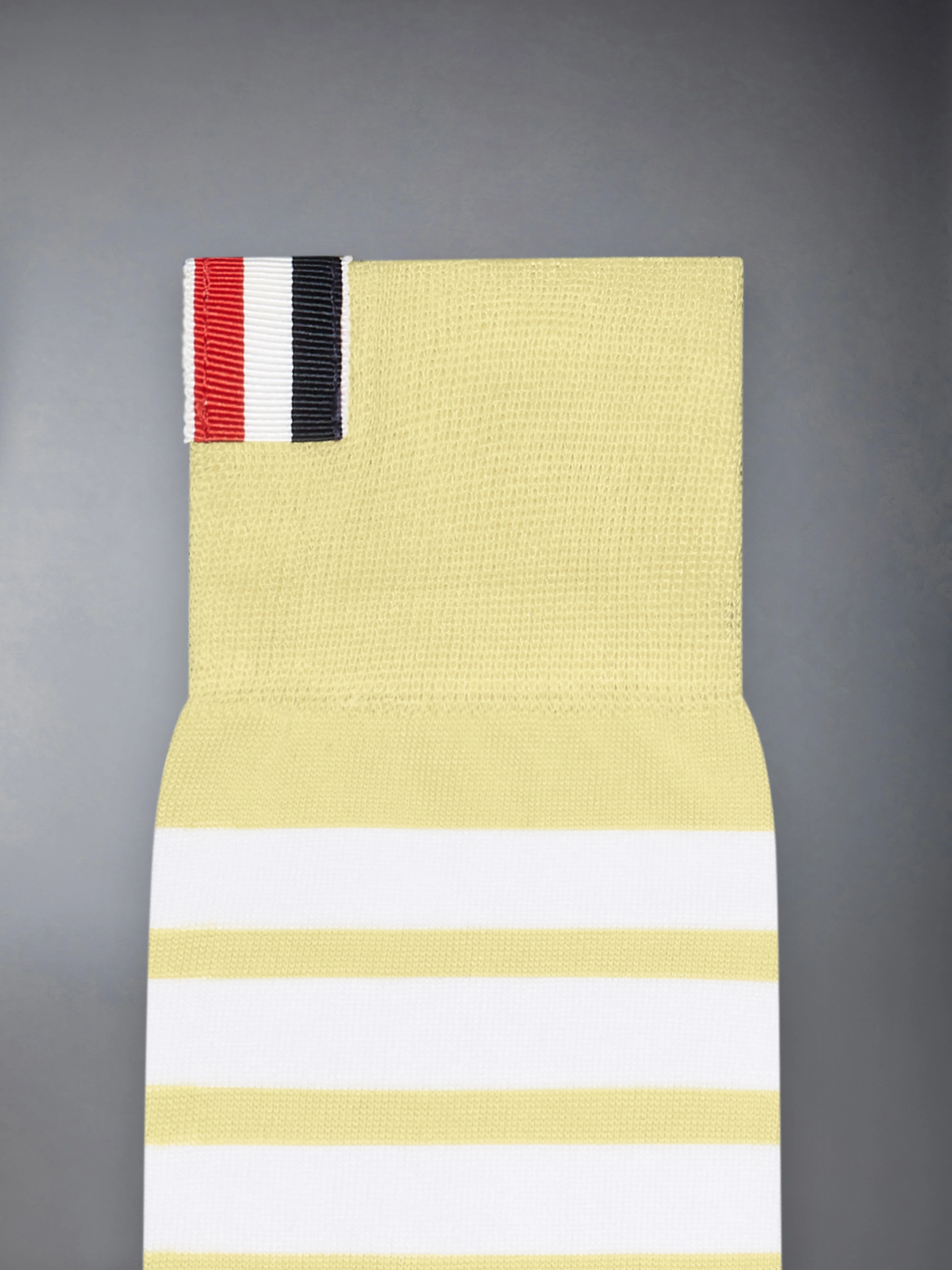 COTTON 4-BAR MID CALF SOCK