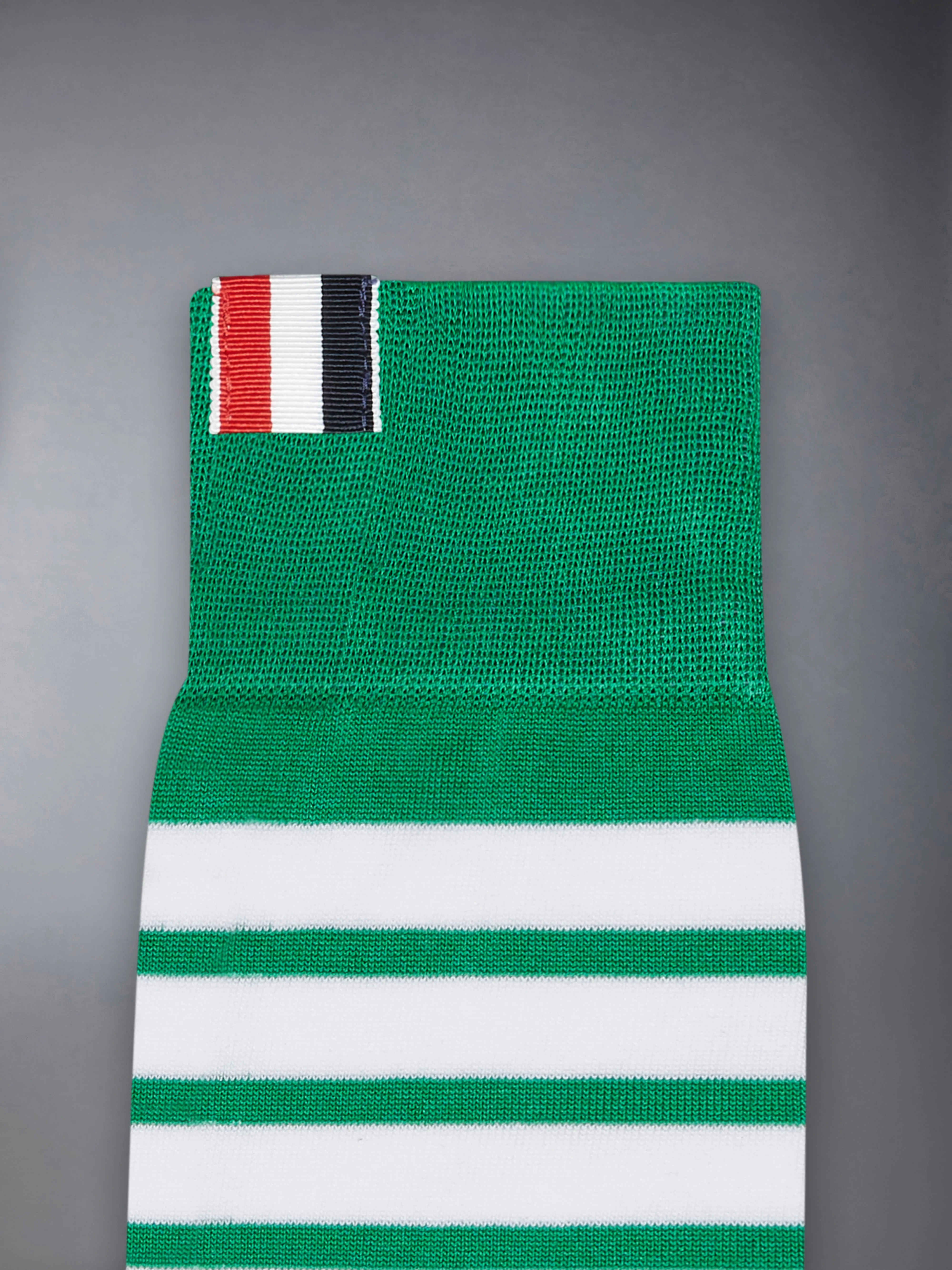 COTTON 4-BAR MID CALF SOCK