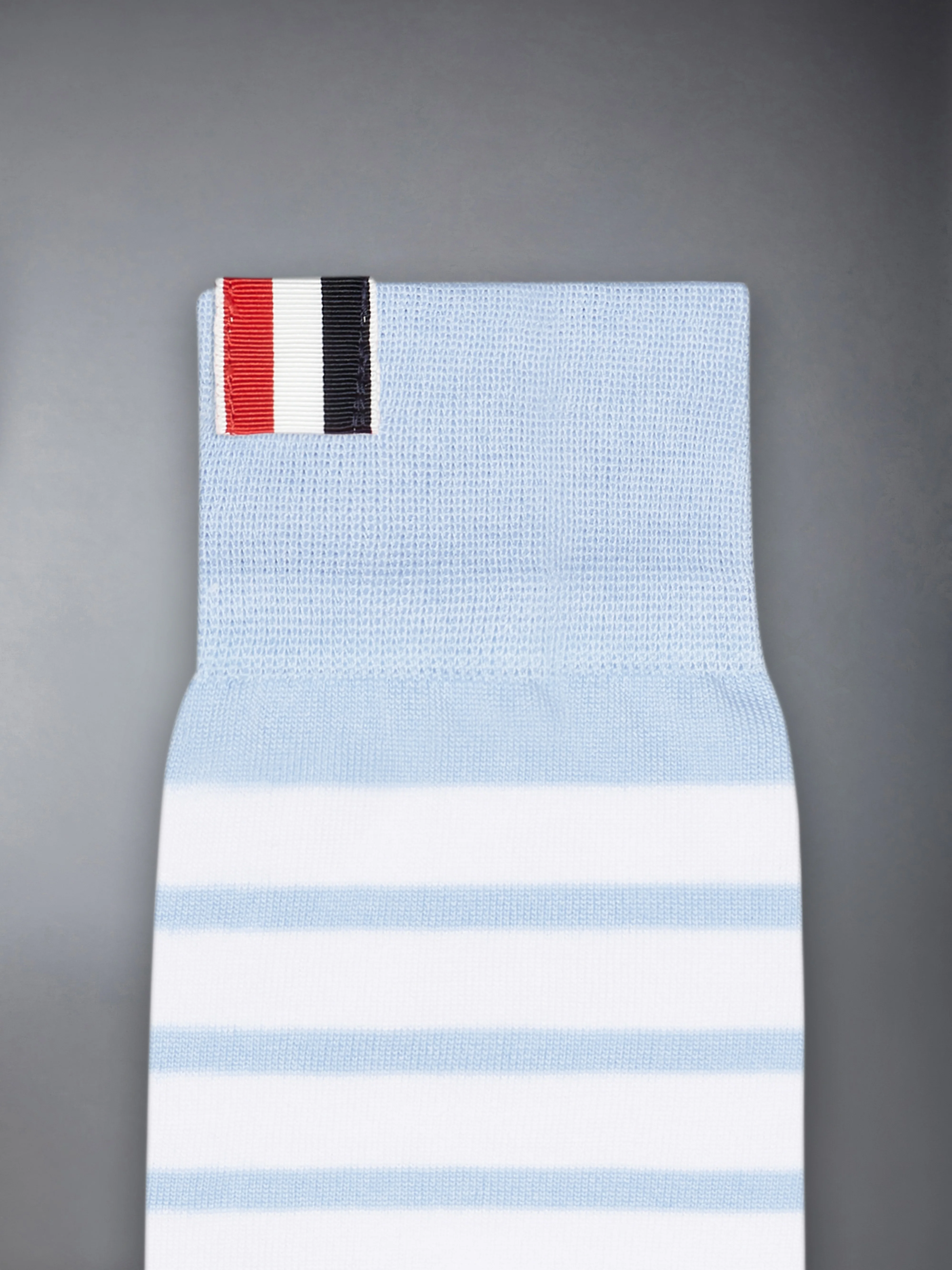 COTTON 4-BAR MID CALF SOCK