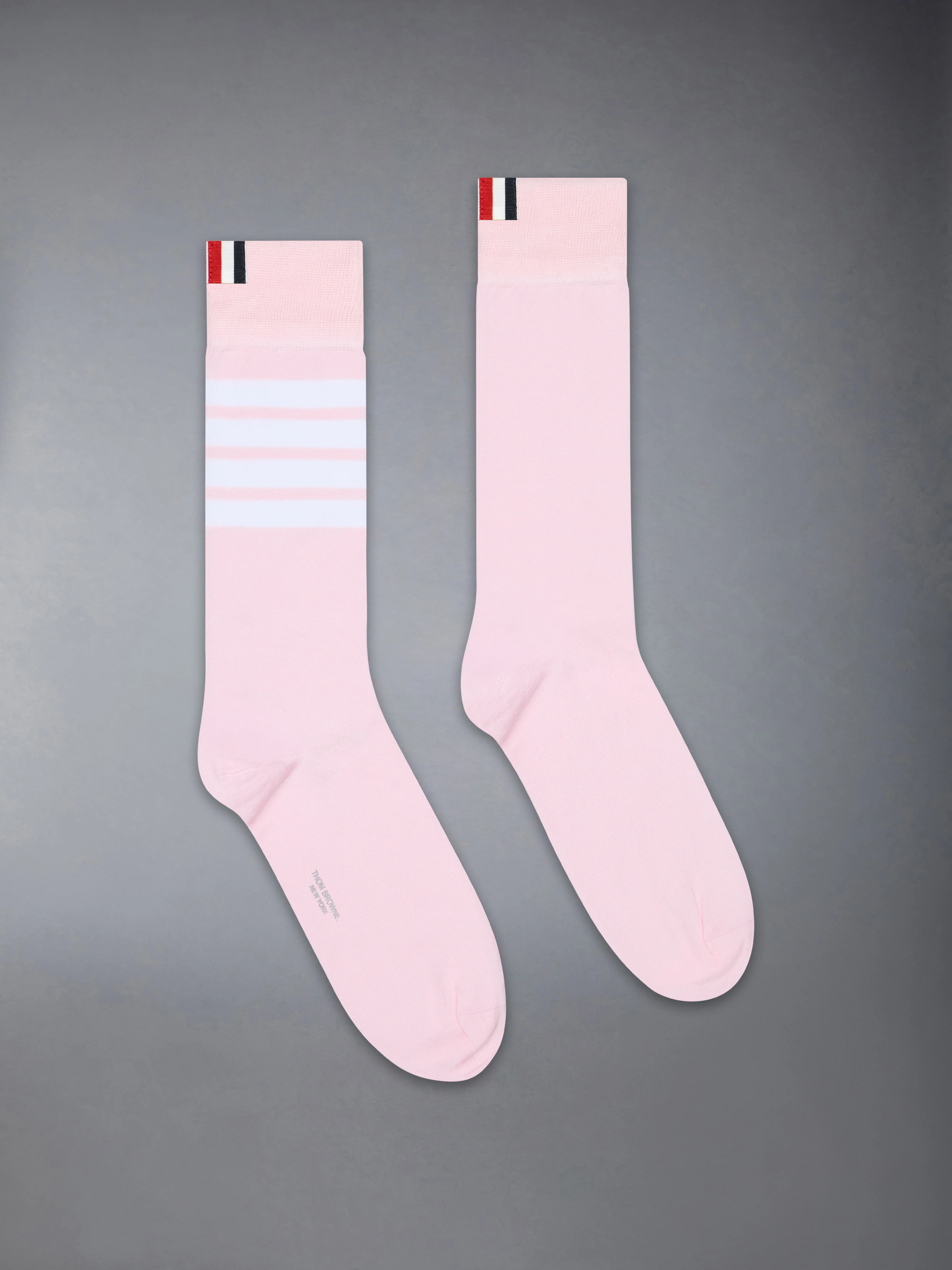 COTTON 4-BAR MID CALF SOCKS