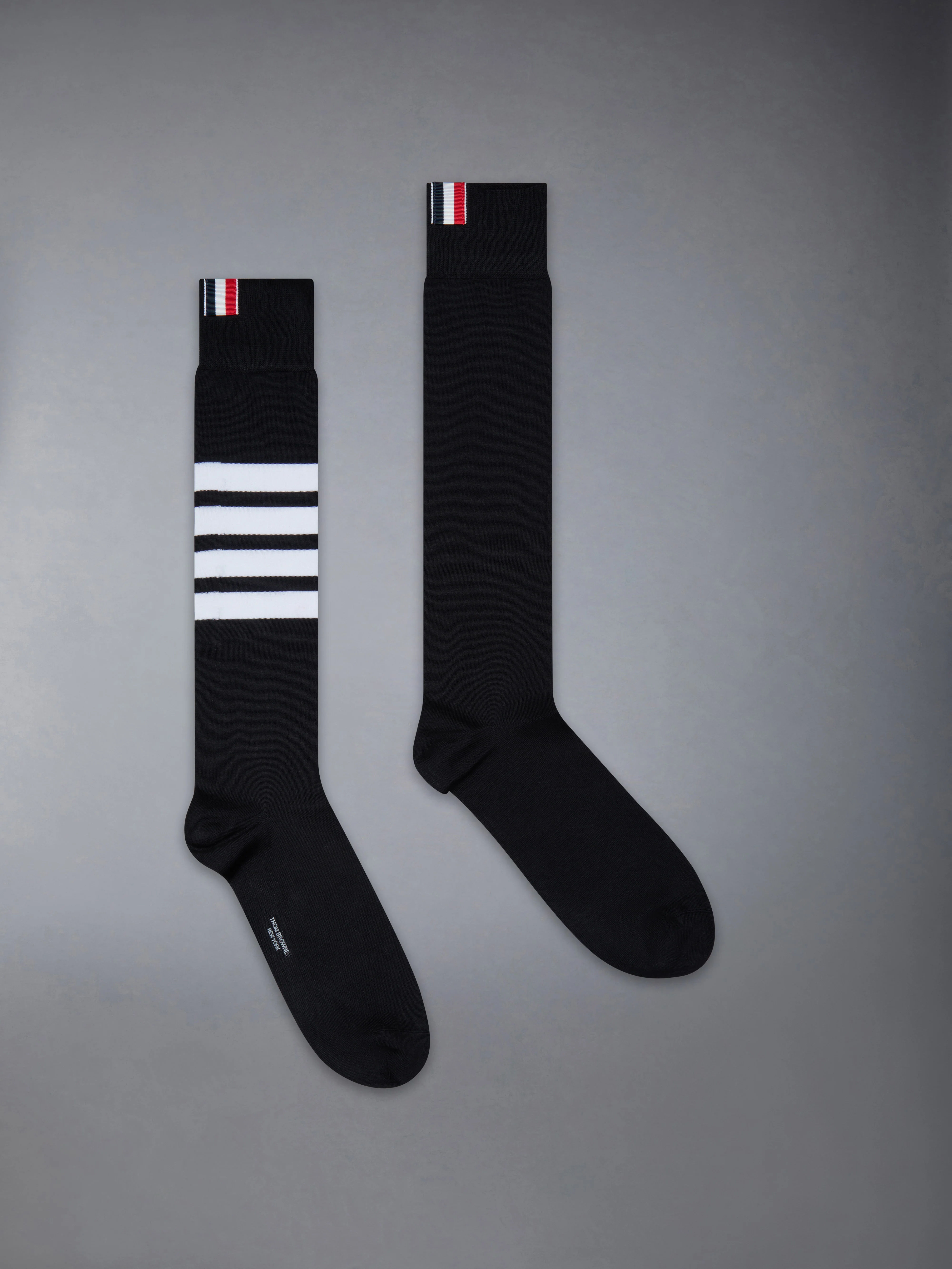 COTTON 4-BAR OVER THE CALF SOCK