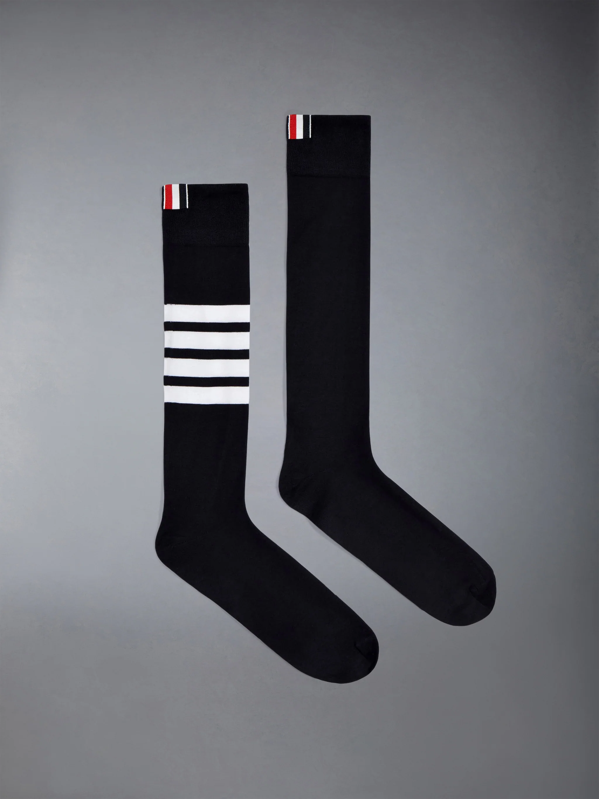 COTTON 4-BAR OVER THE CALF SOCKS