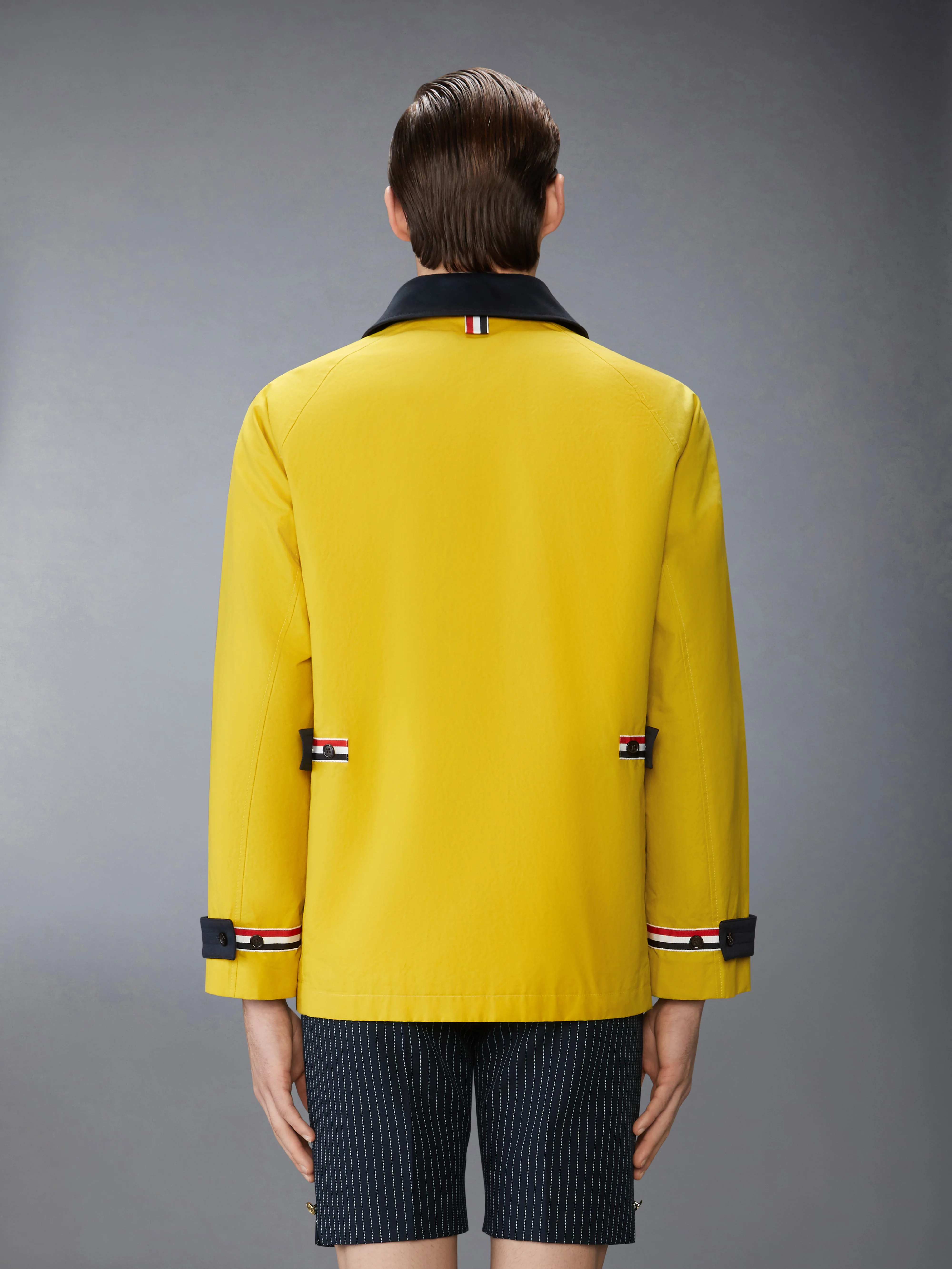 CROPPED SHAWL COLLAR FIELD JACKET