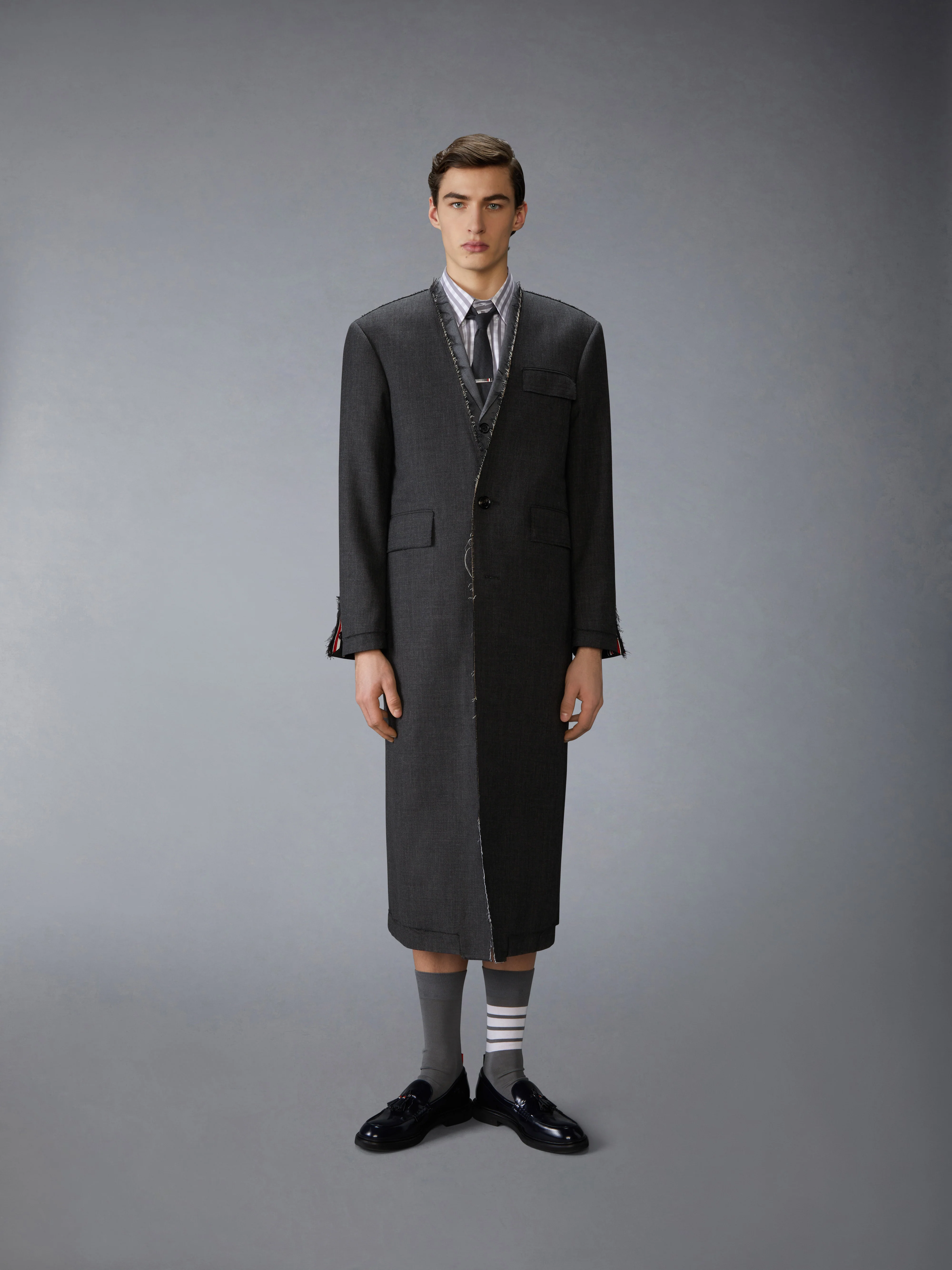 DECONSTRUCTED FRESCO OVERCOAT
